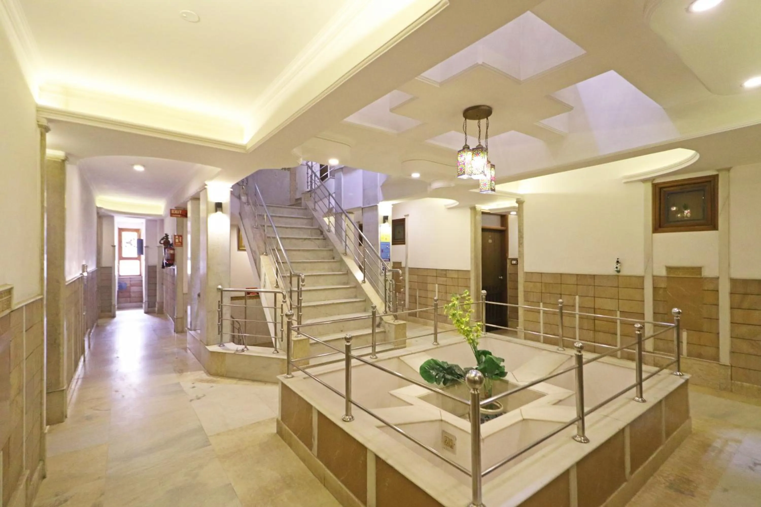 Lobby or reception in Hotel Cottage Yes Please New Delhi