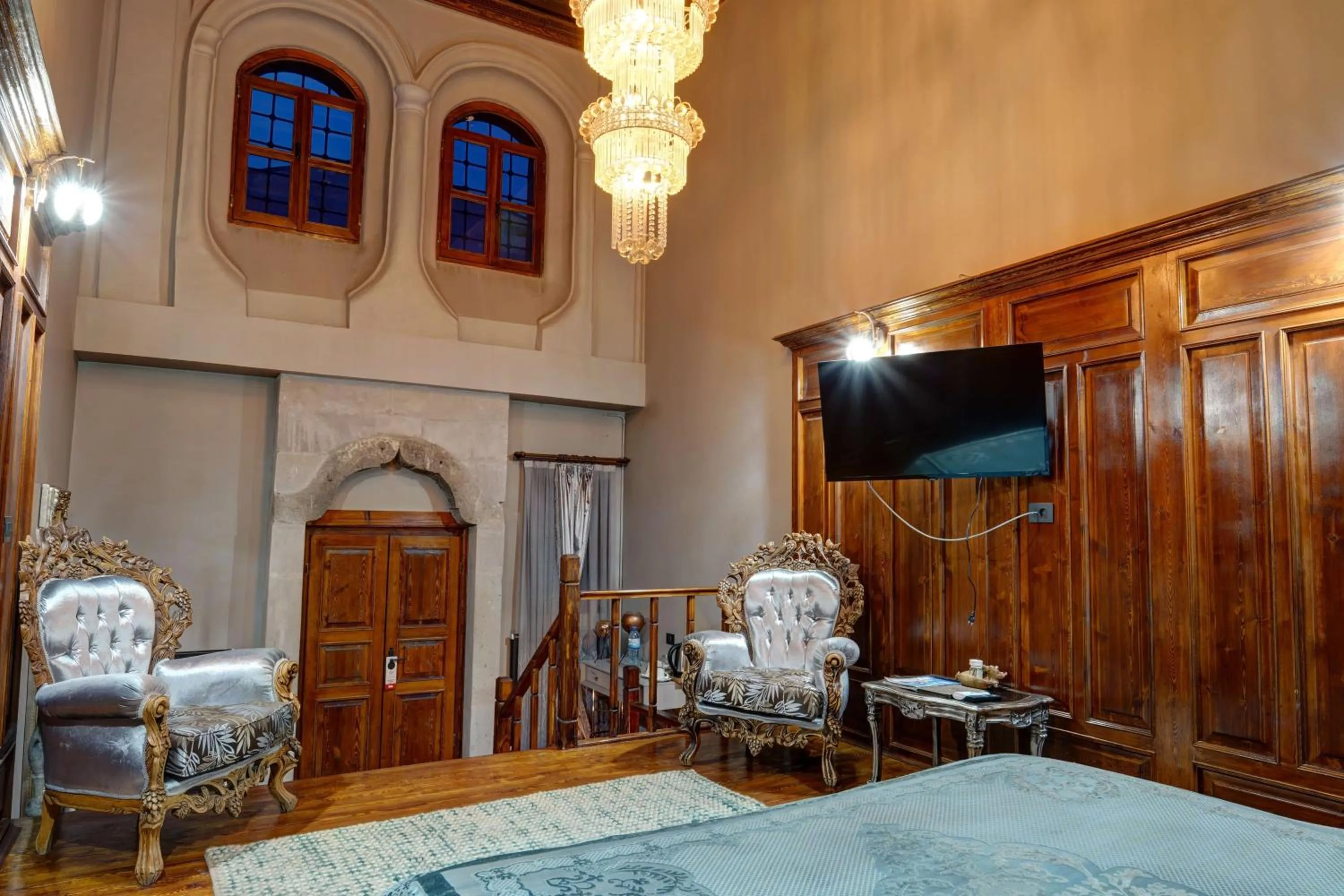 Communal lounge/ TV room, Bed in Kerem ile Aslı Butik Hotel