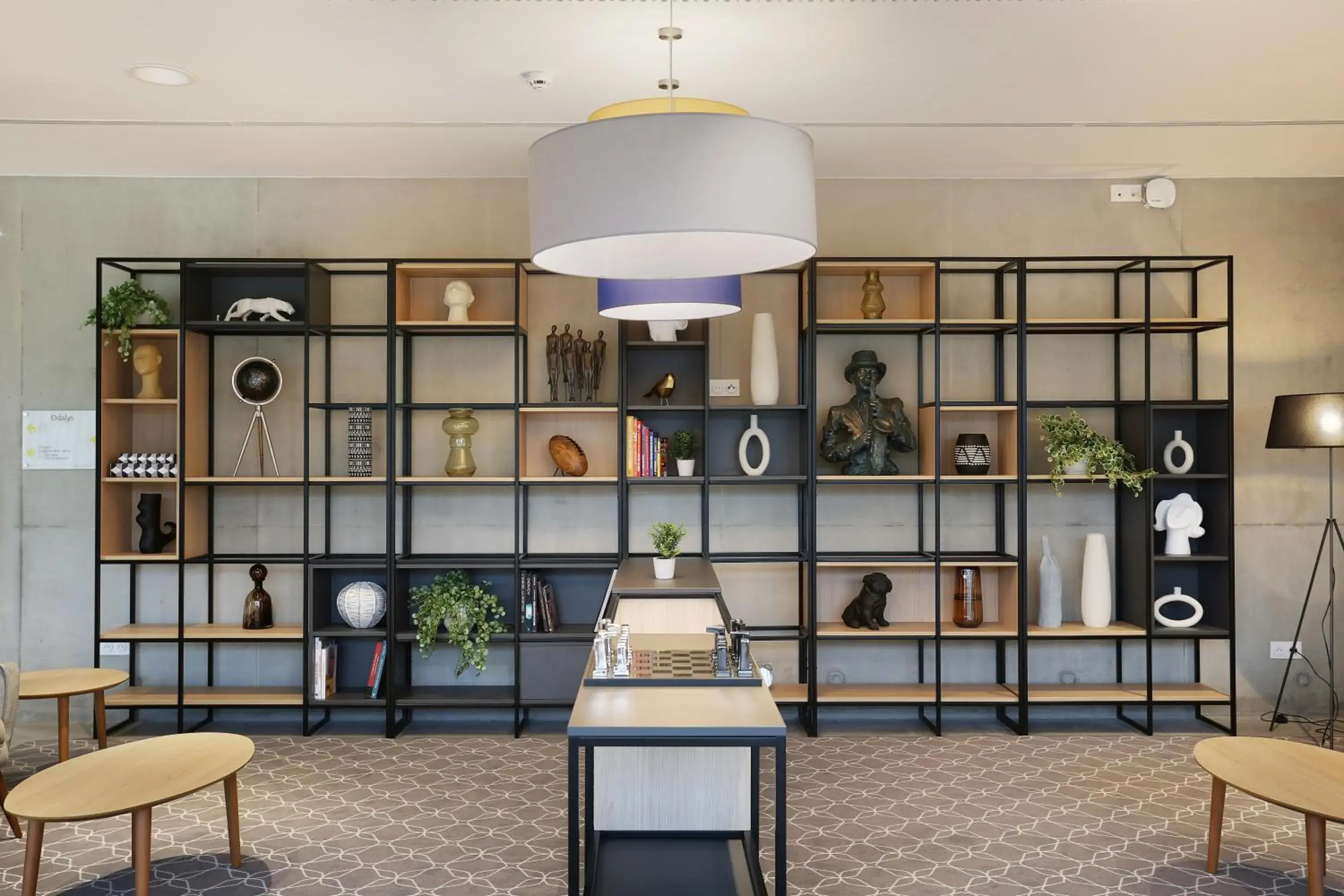 Living room in Appart Hotel Odalys City Toulouse Blagnac Aéroport Living room in Appart Hotel Odalys City Toulouse Blagnac Aéroport