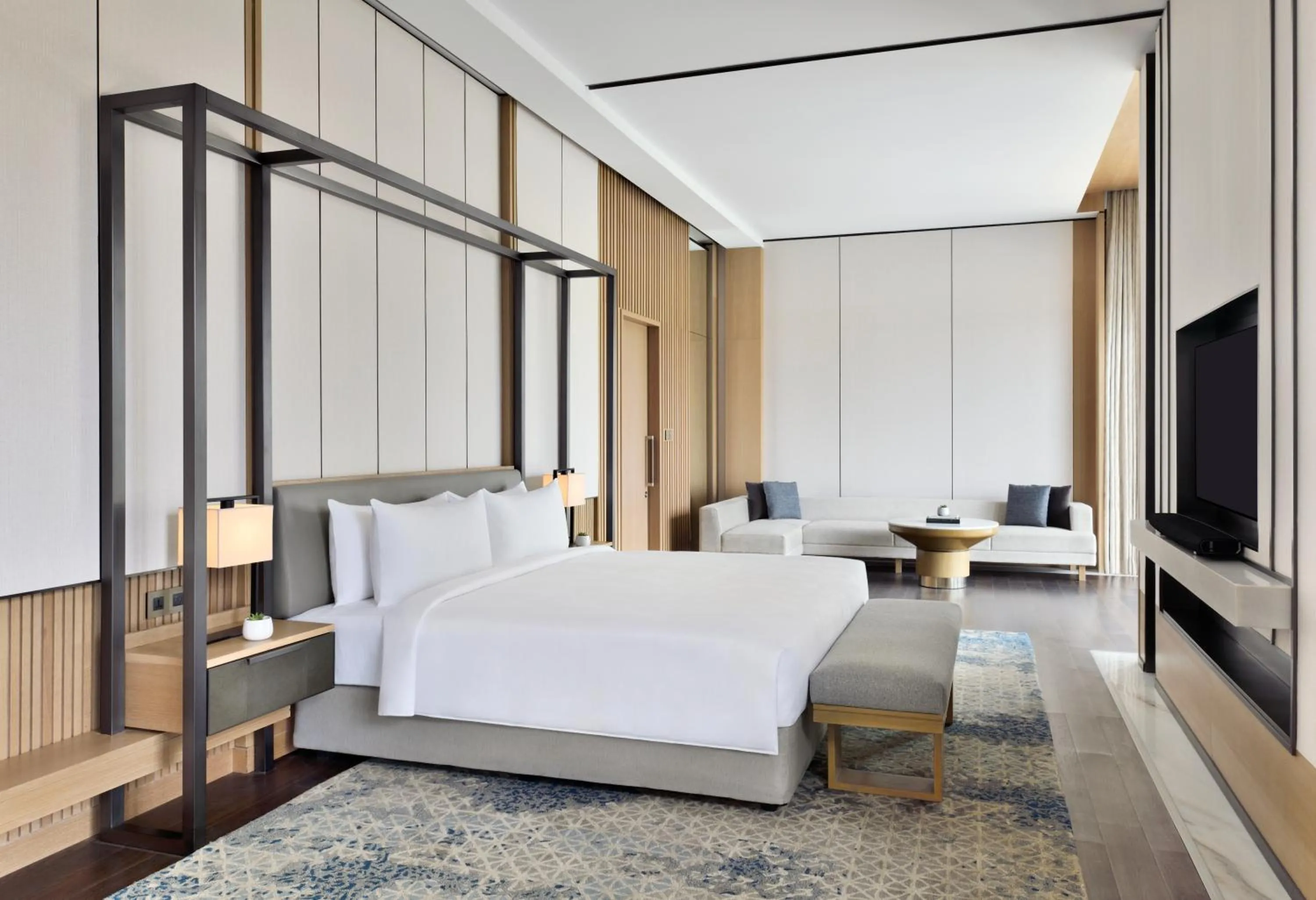 Bedroom, Bed in JW Marriott Hotel Bengaluru Prestige Golfshire Resort & Spa