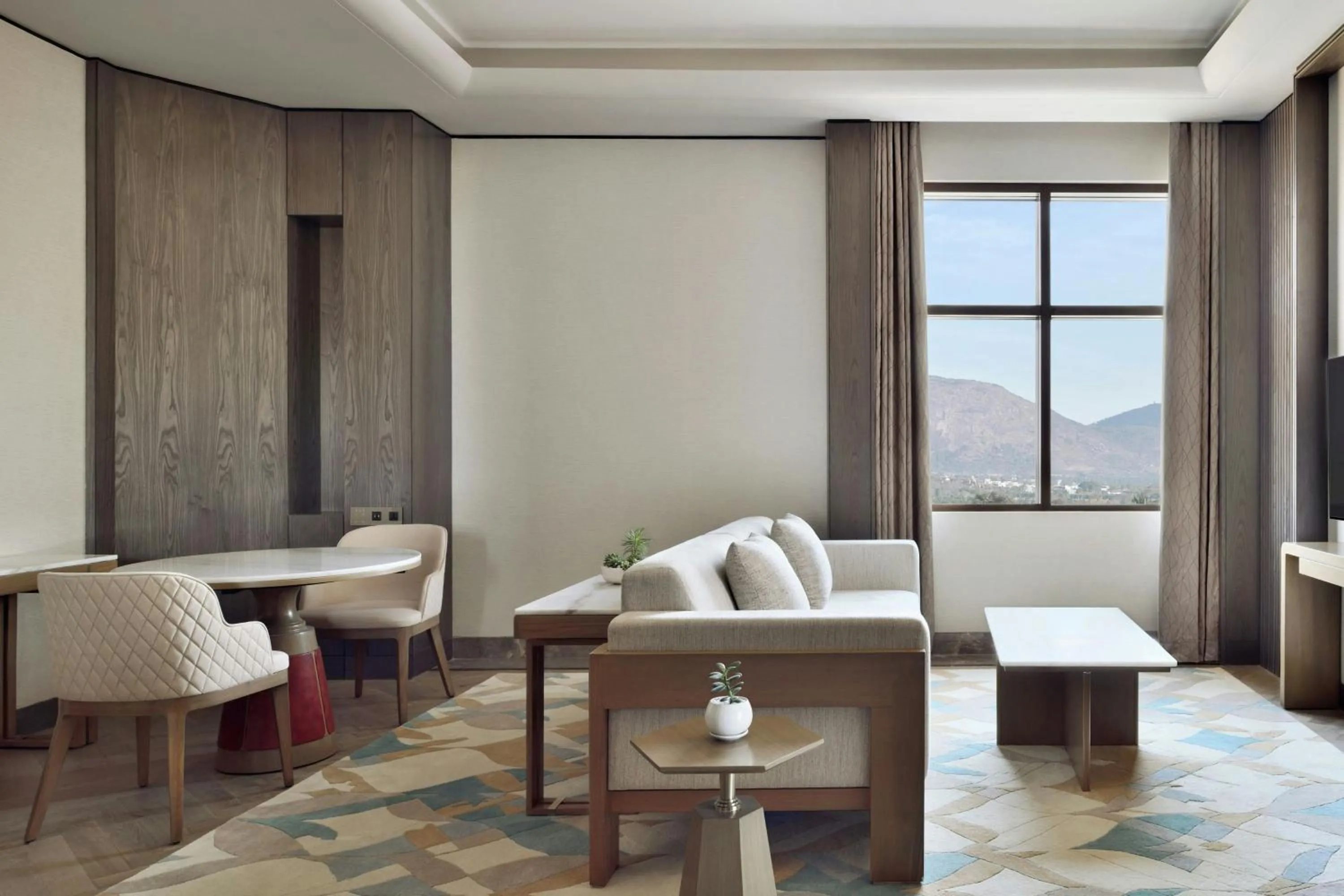 Living room in JW Marriott Hotel Bengaluru Prestige Golfshire Resort & Spa