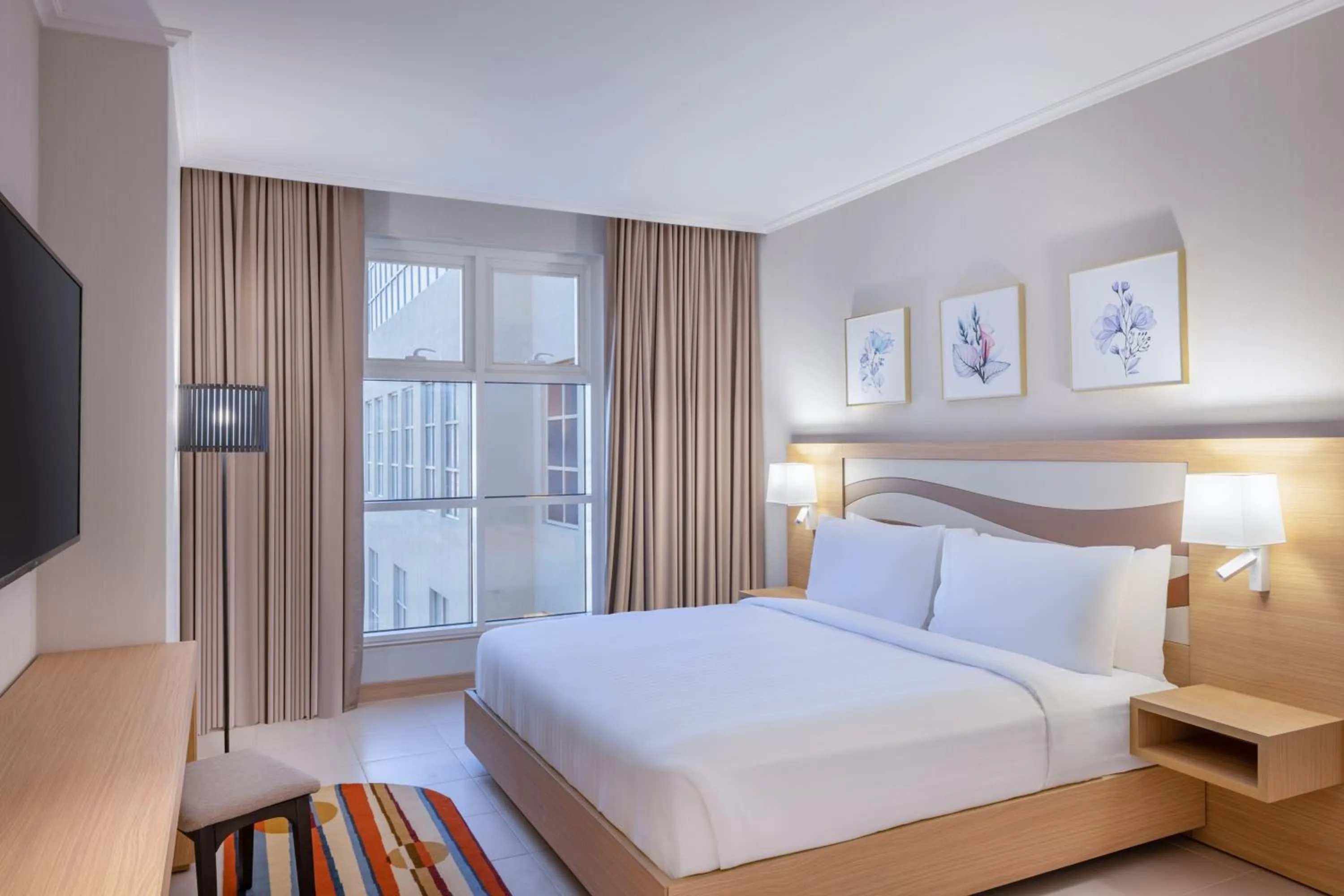 Bedroom, Bed in Residence Inn by Marriott Dammam