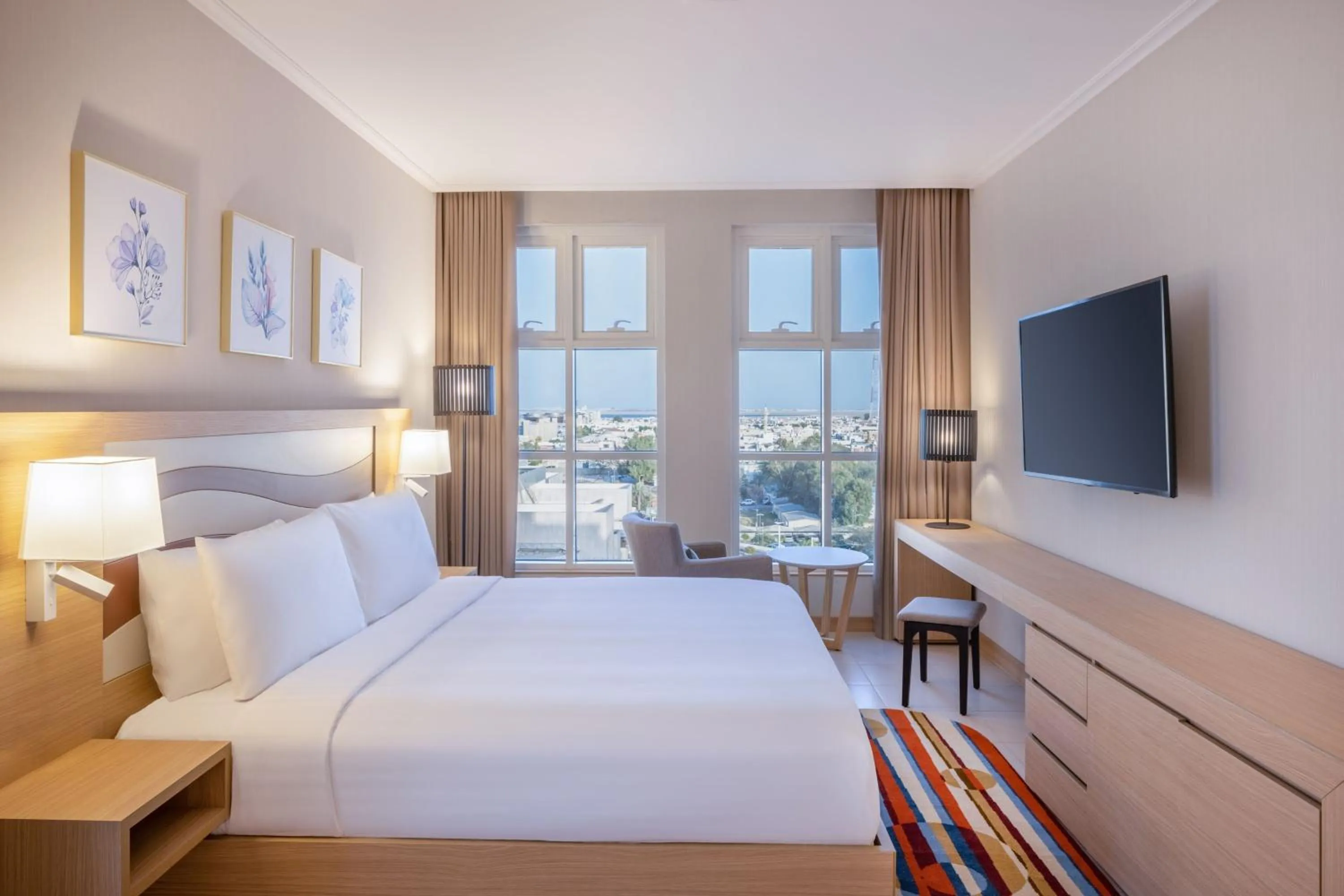 Bedroom, Bed in Residence Inn by Marriott Dammam