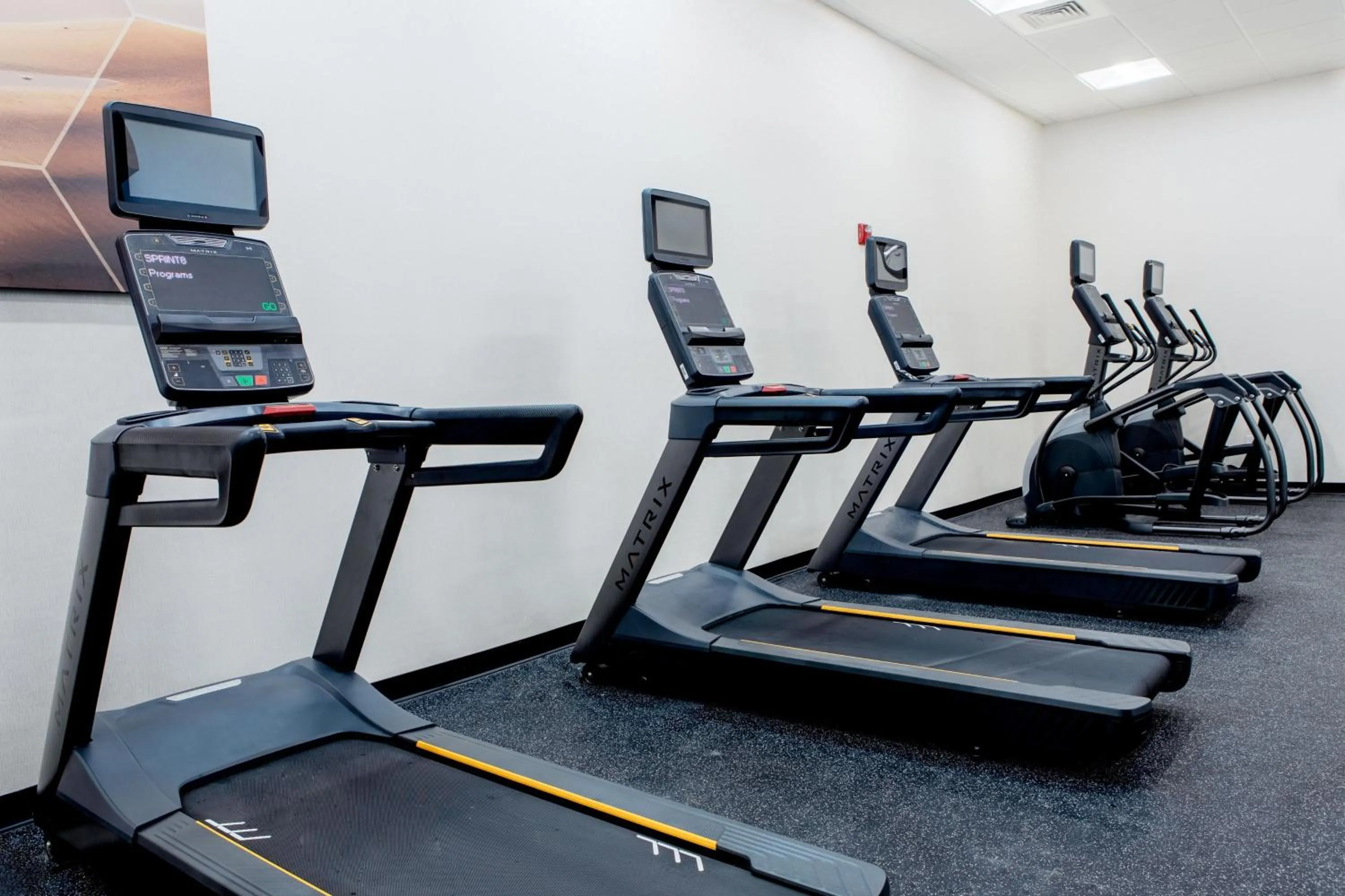 Fitness centre/facilities in SpringHill Suites by Marriott Chester