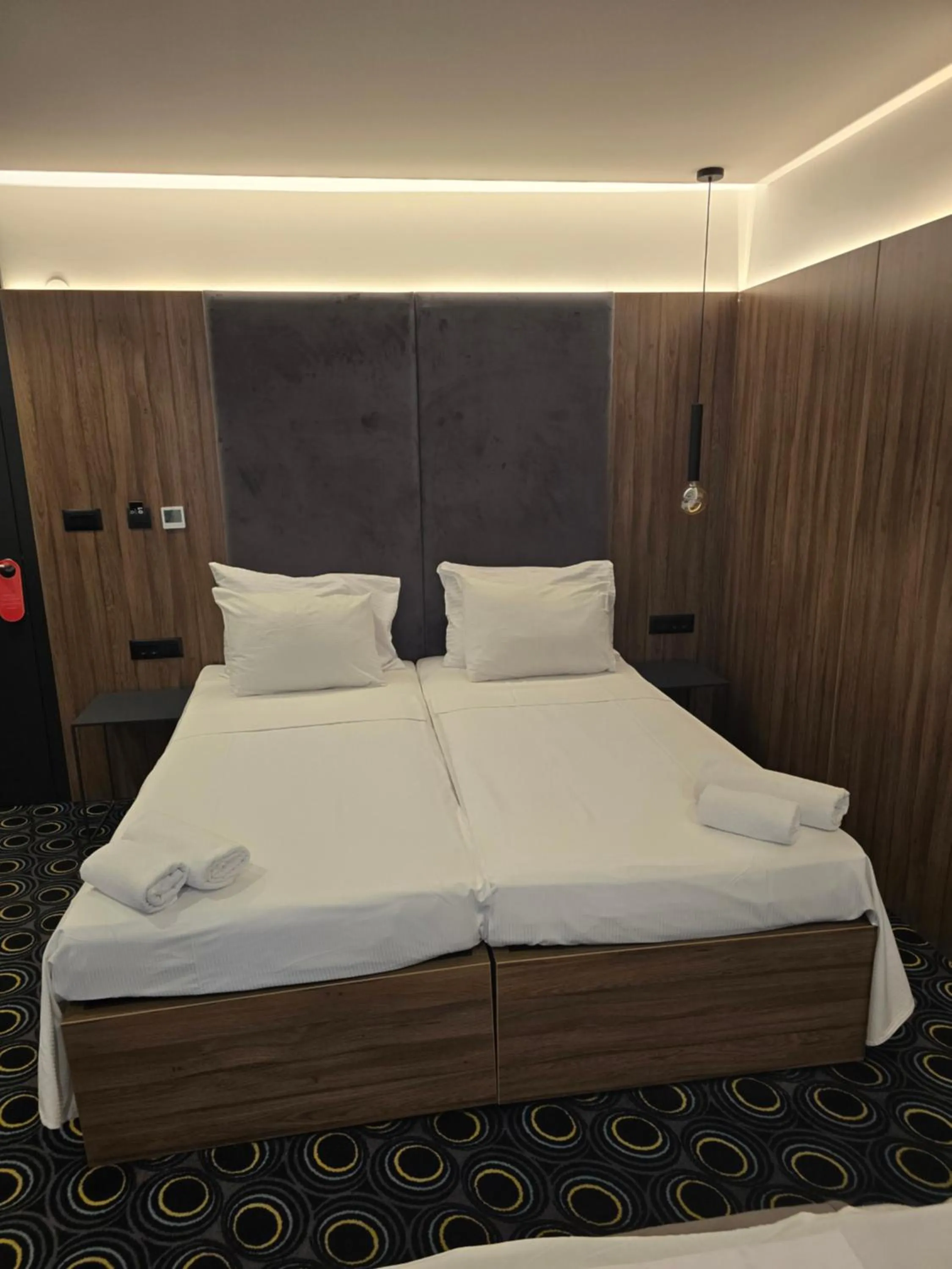 Bed in Hotel Carpe Diem