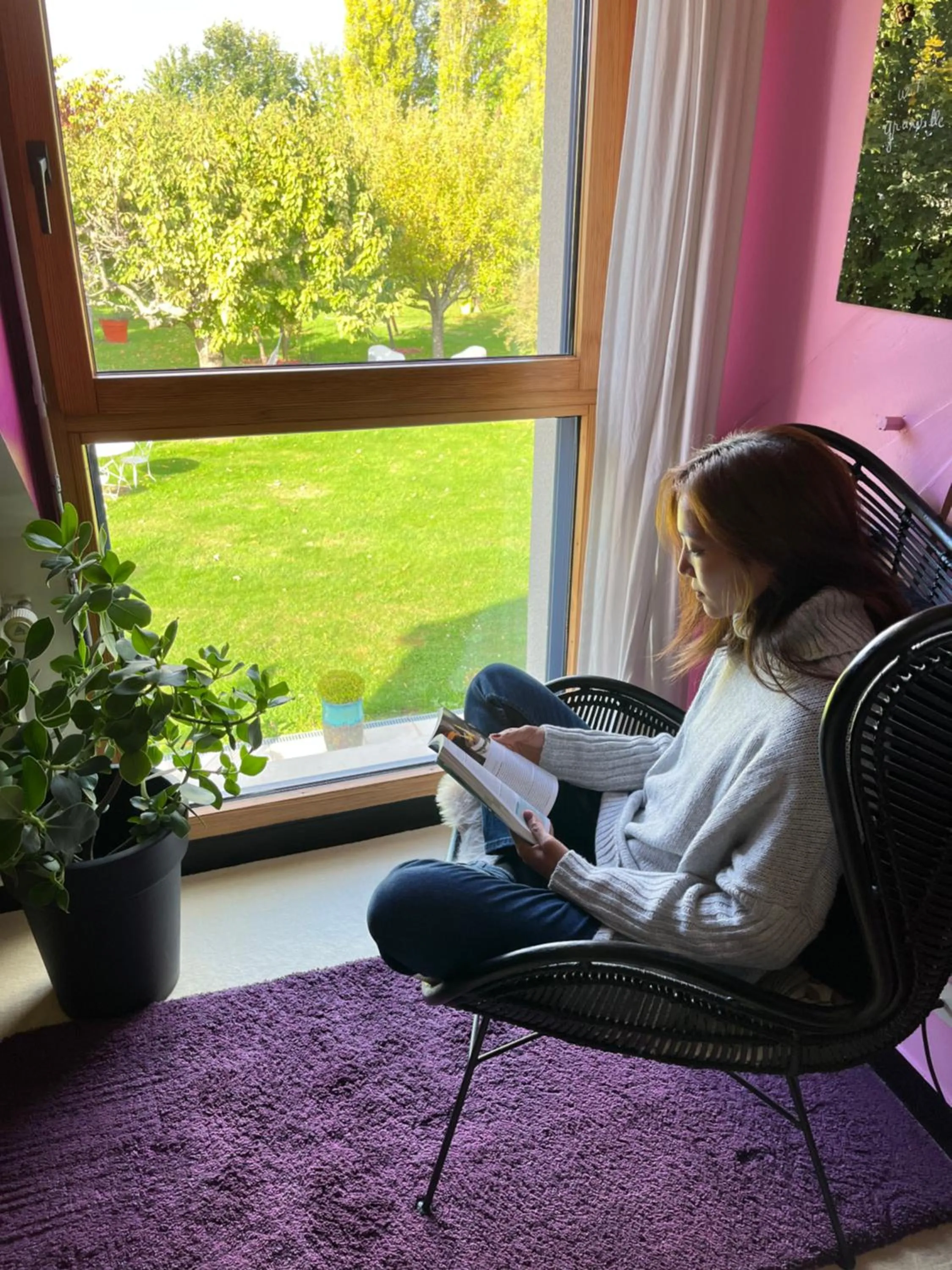 Chez Béa Calme avec sa jolie vue sur jardin, confort assuré