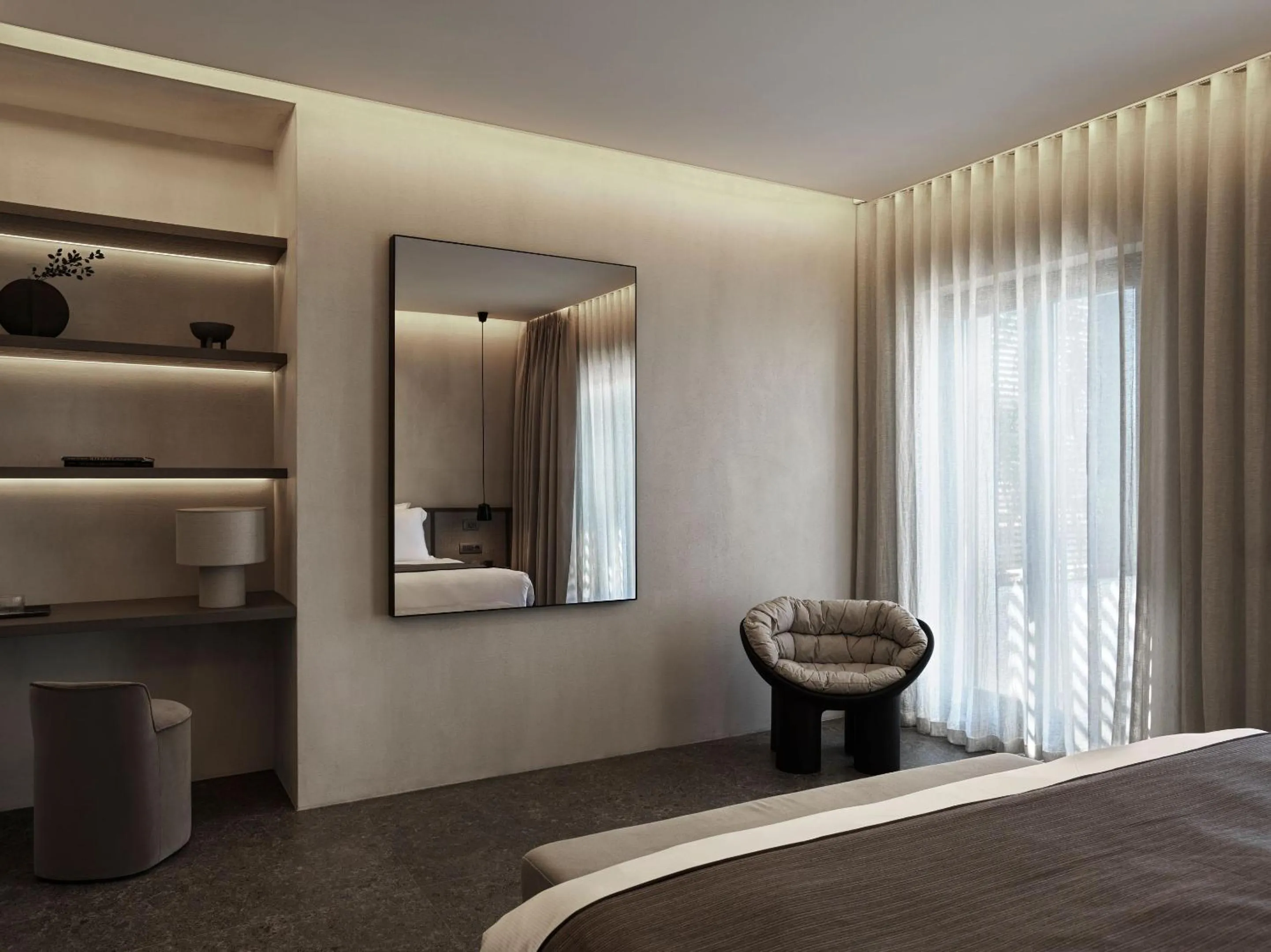 Decorative detail in Noima Boutique Hotel Mykonos