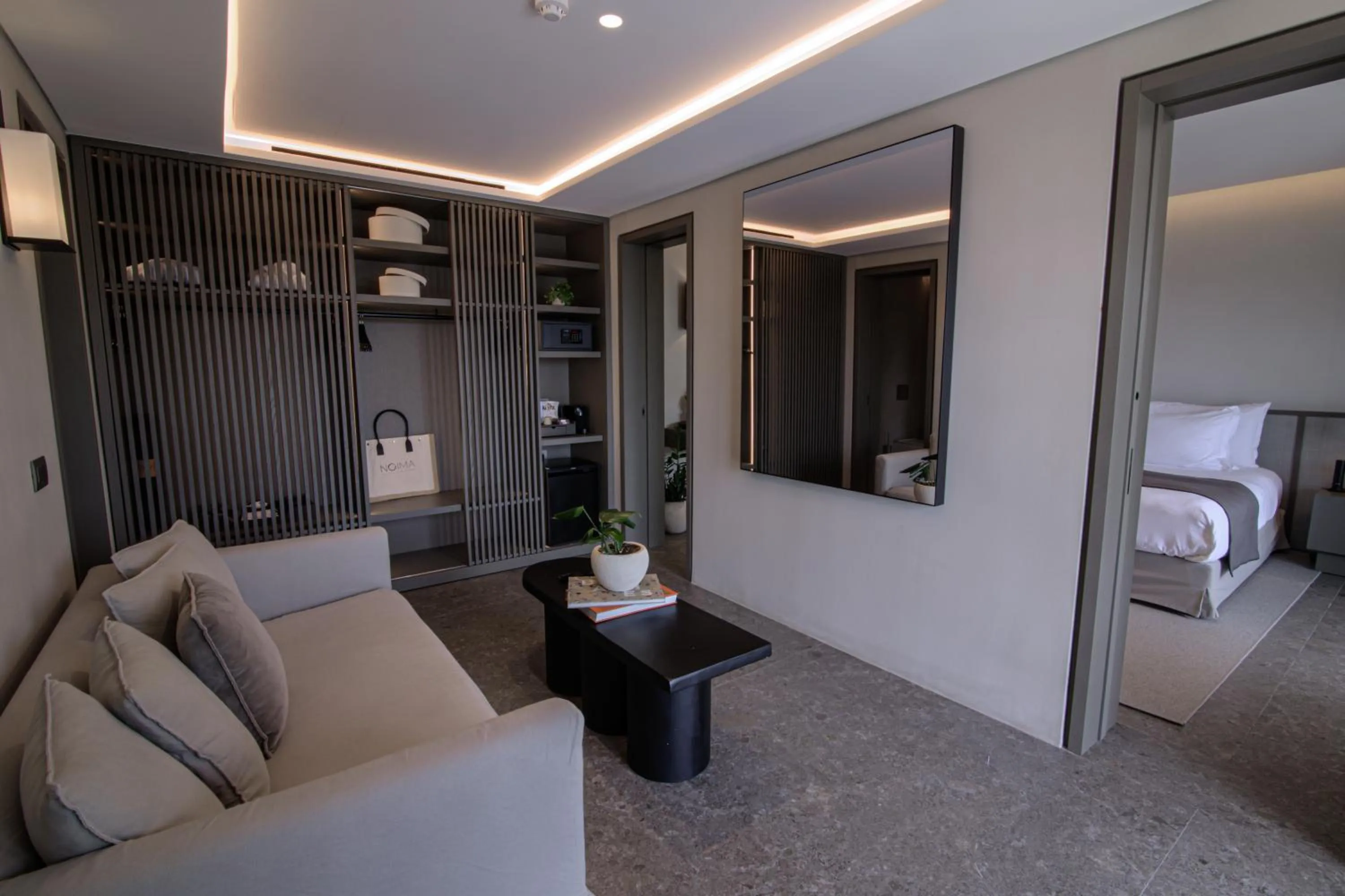 Living room in Noima Boutique Hotel Mykonos