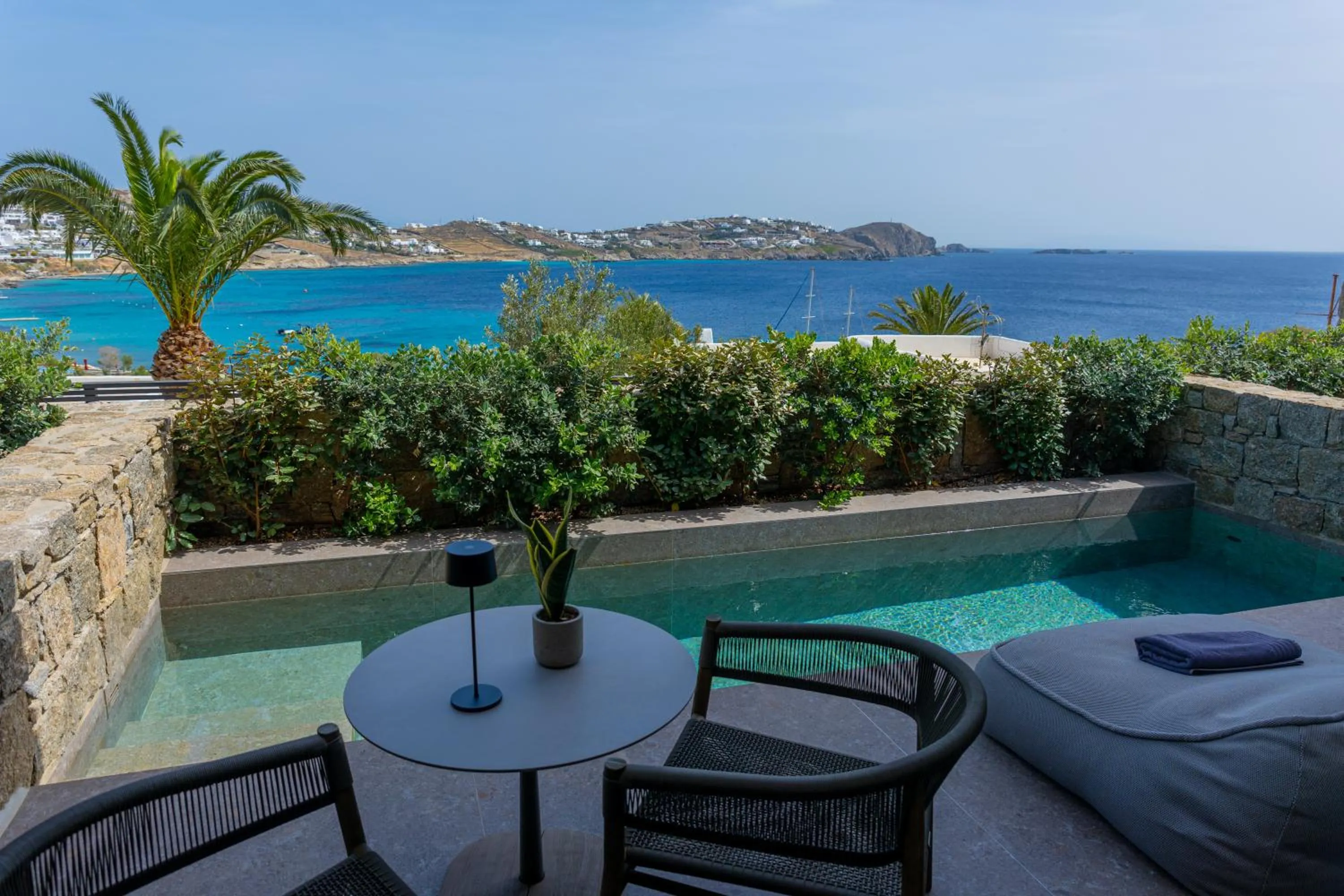 Balcony/Terrace in Noima Boutique Hotel Mykonos