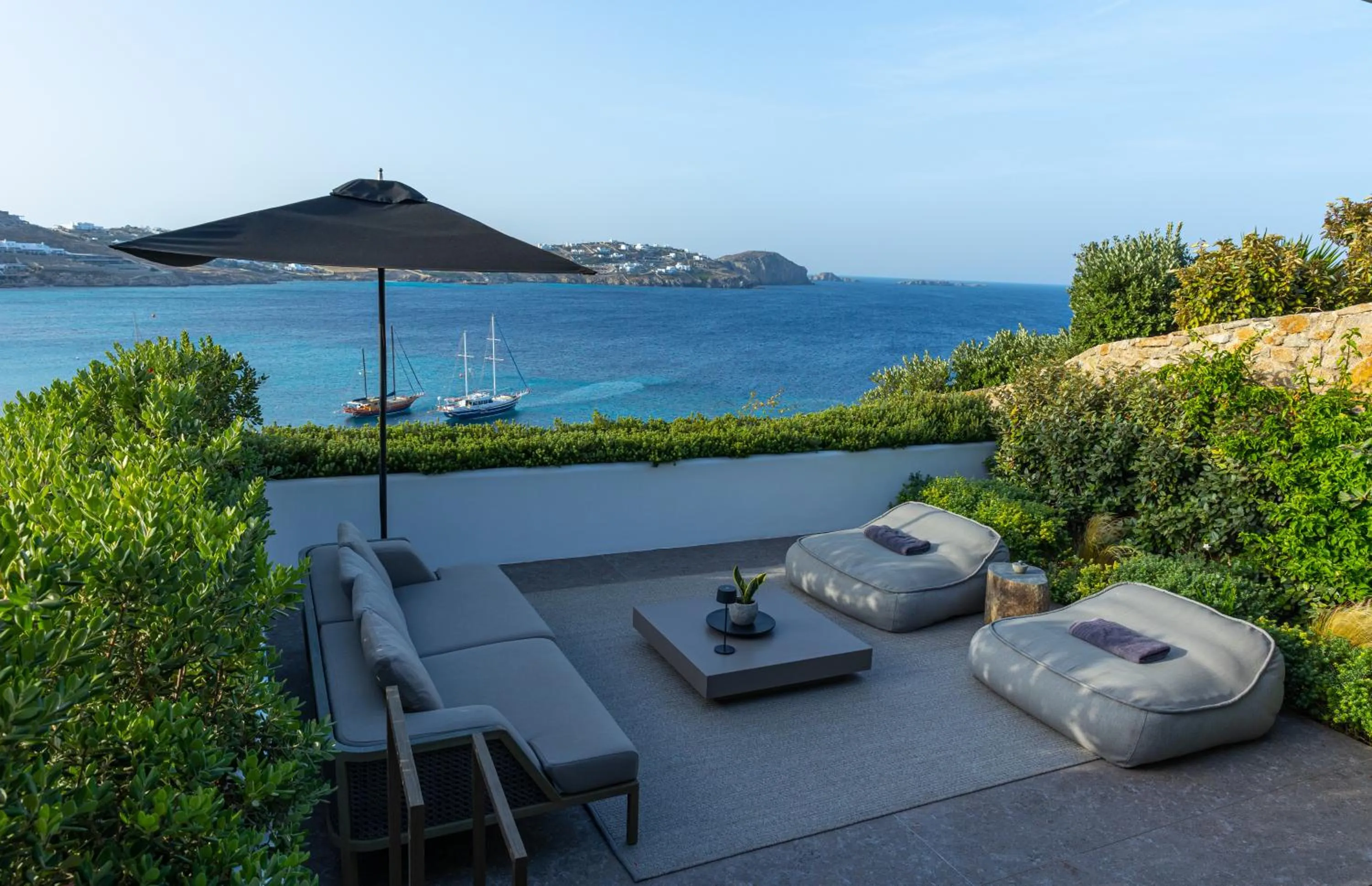 Balcony/Terrace in Noima Boutique Hotel Mykonos