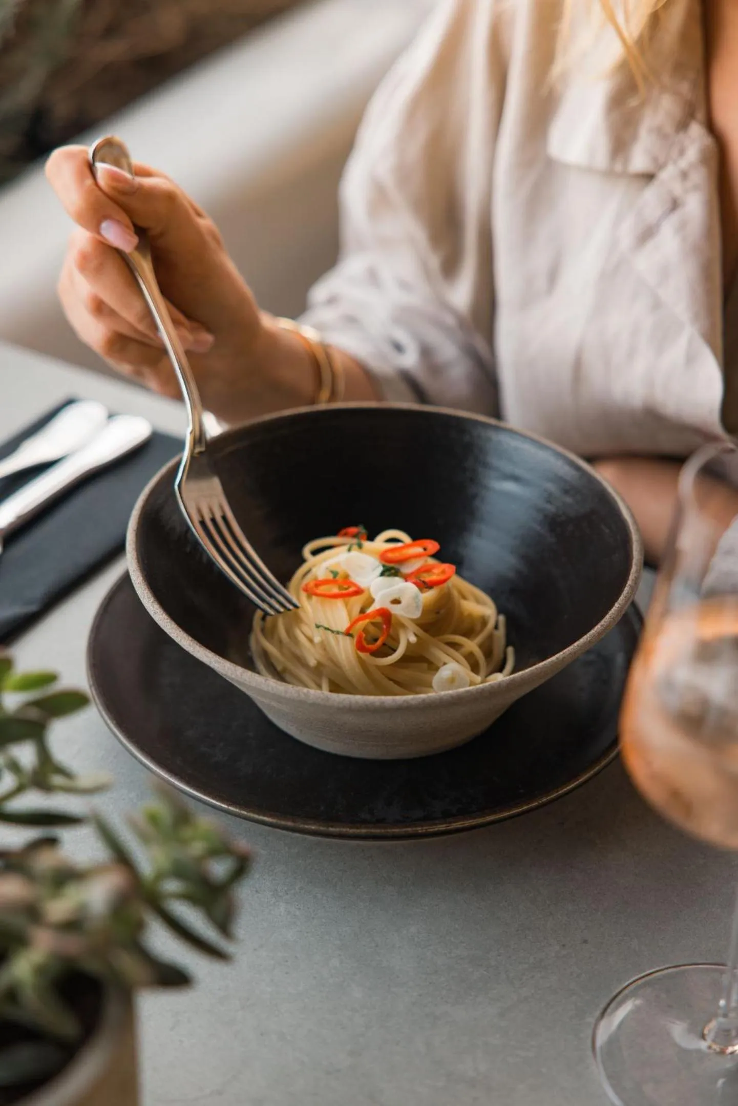 Restaurant/places to eat in Noima Boutique Hotel Mykonos