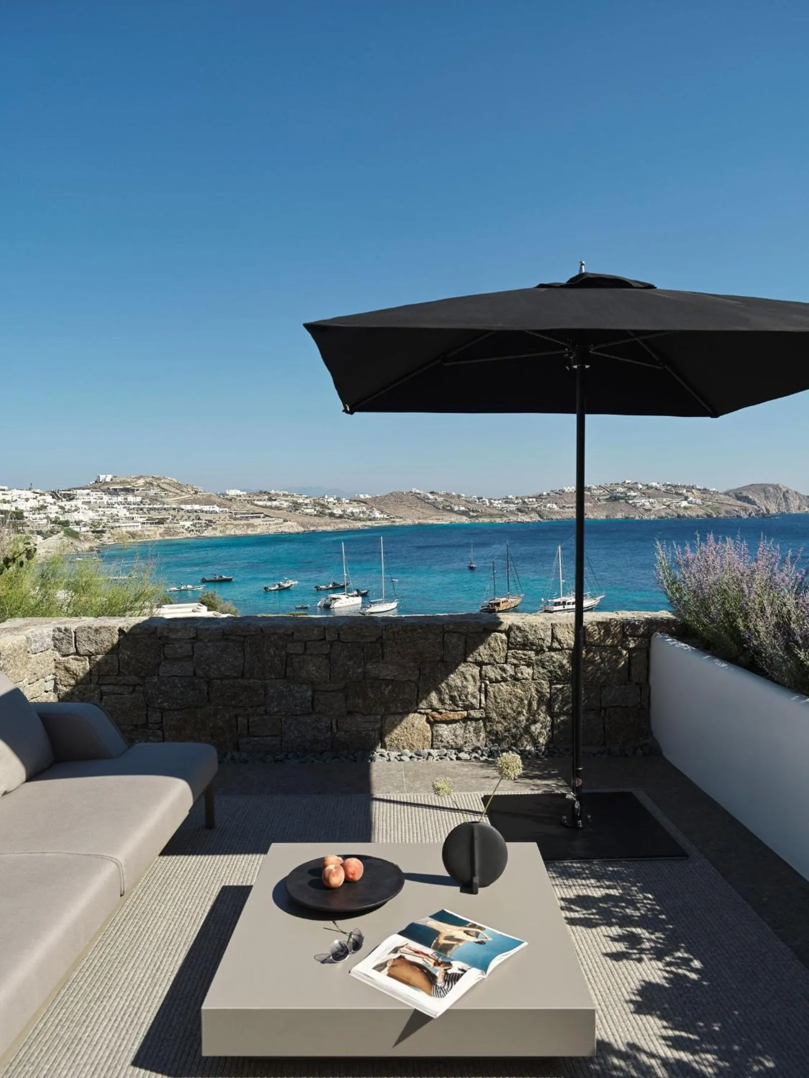 Balcony/Terrace in Noima Boutique Hotel Mykonos