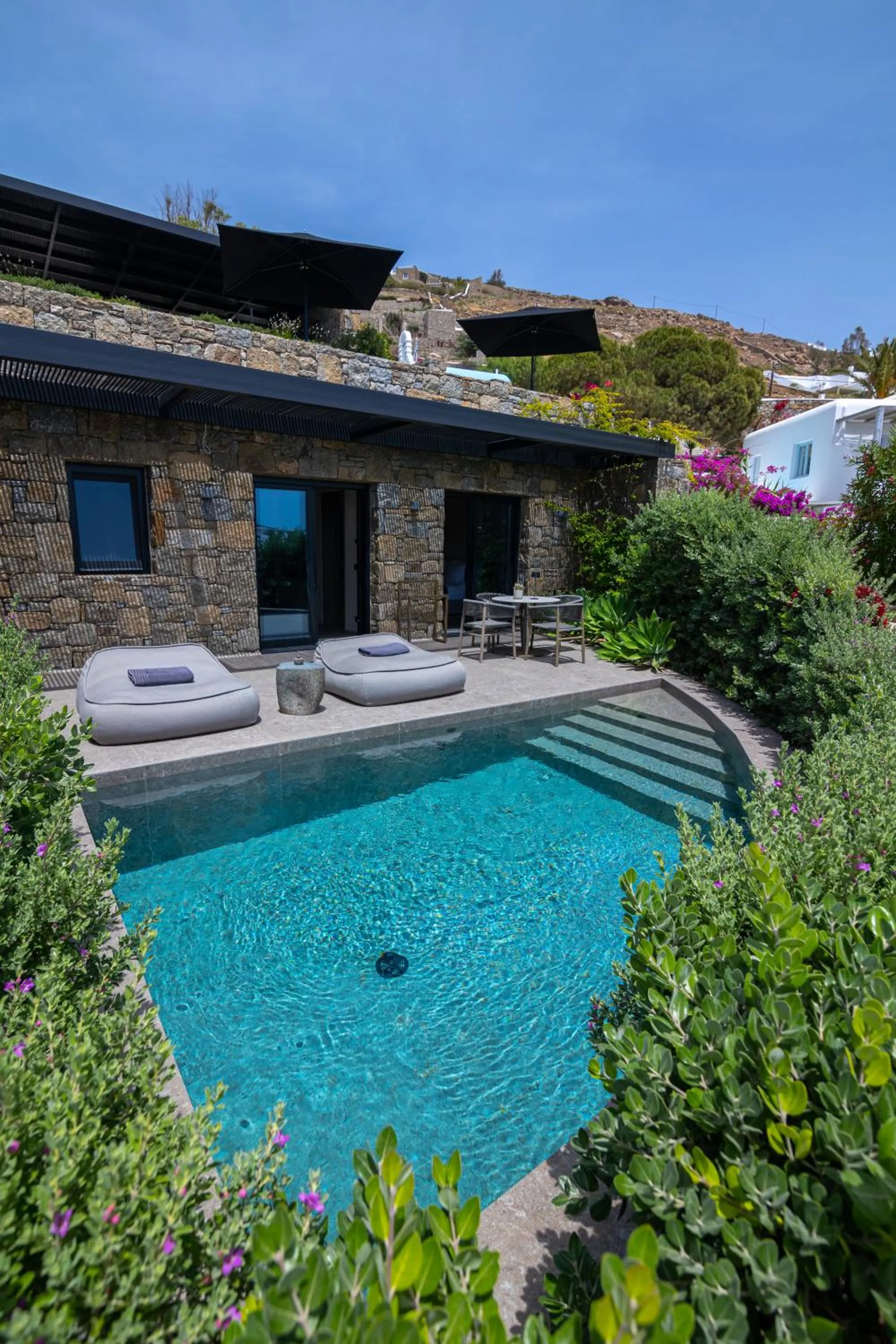 Balcony/Terrace in Noima Boutique Hotel Mykonos