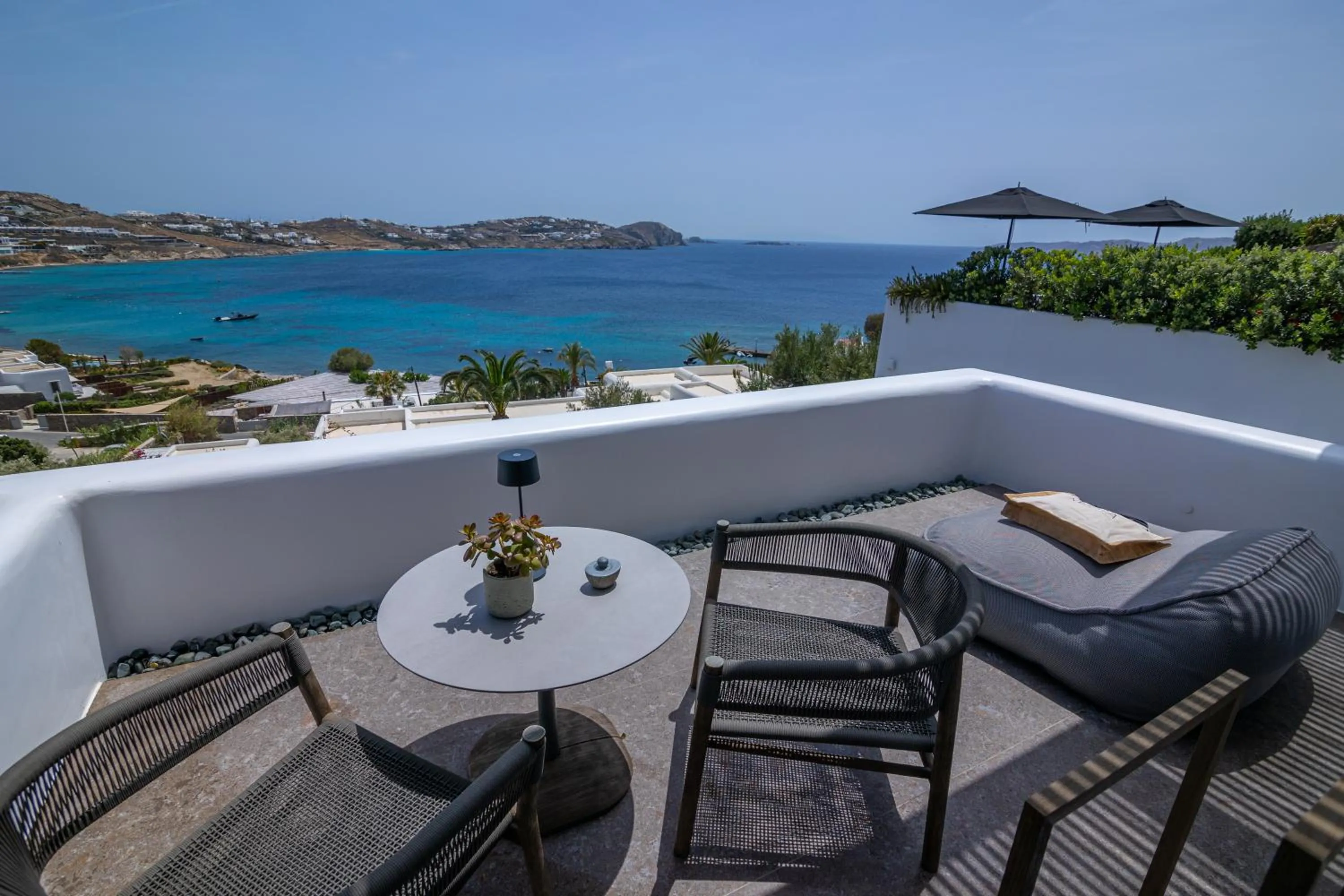 Balcony/Terrace in Noima Boutique Hotel Mykonos