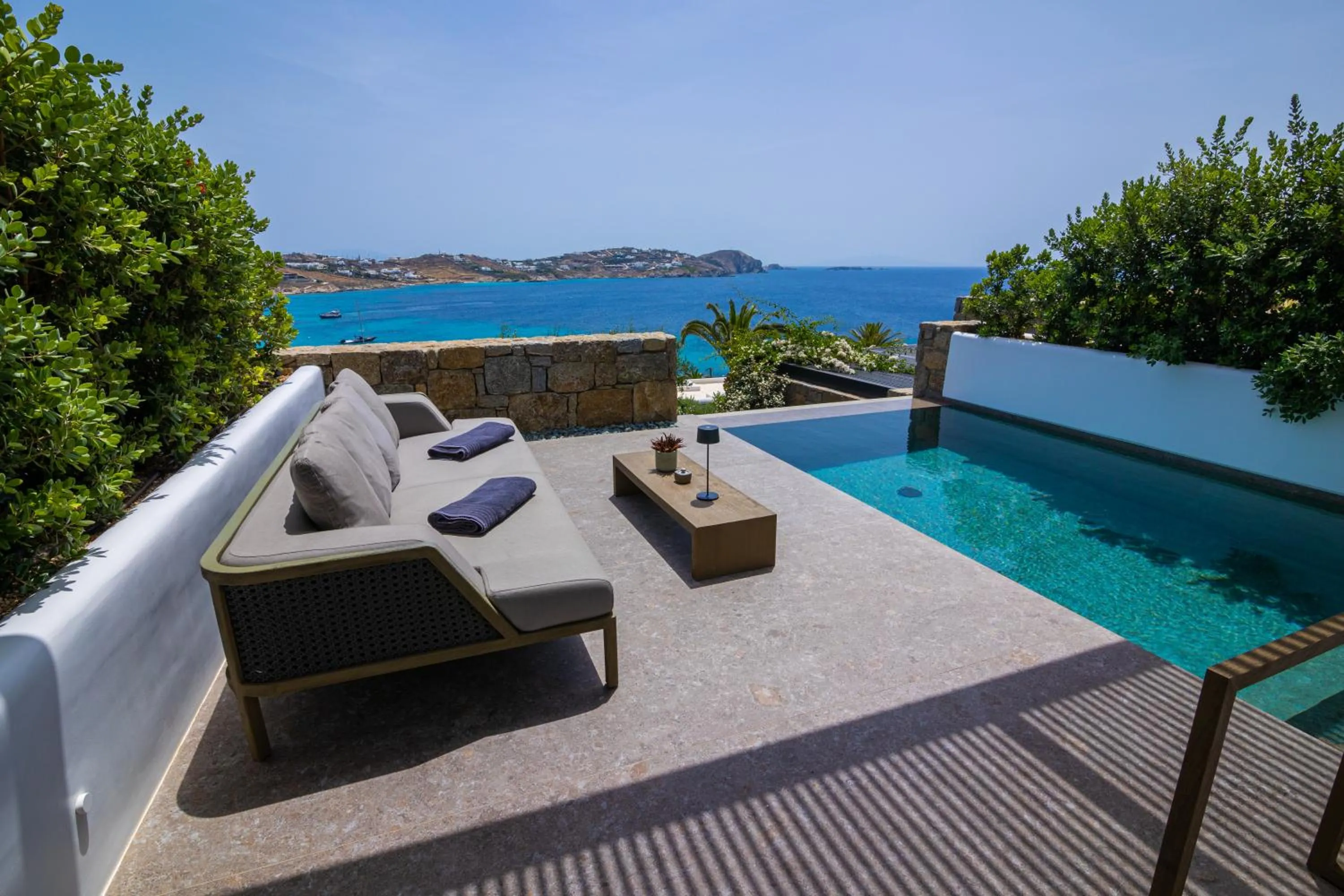 Balcony/Terrace in Noima Boutique Hotel Mykonos