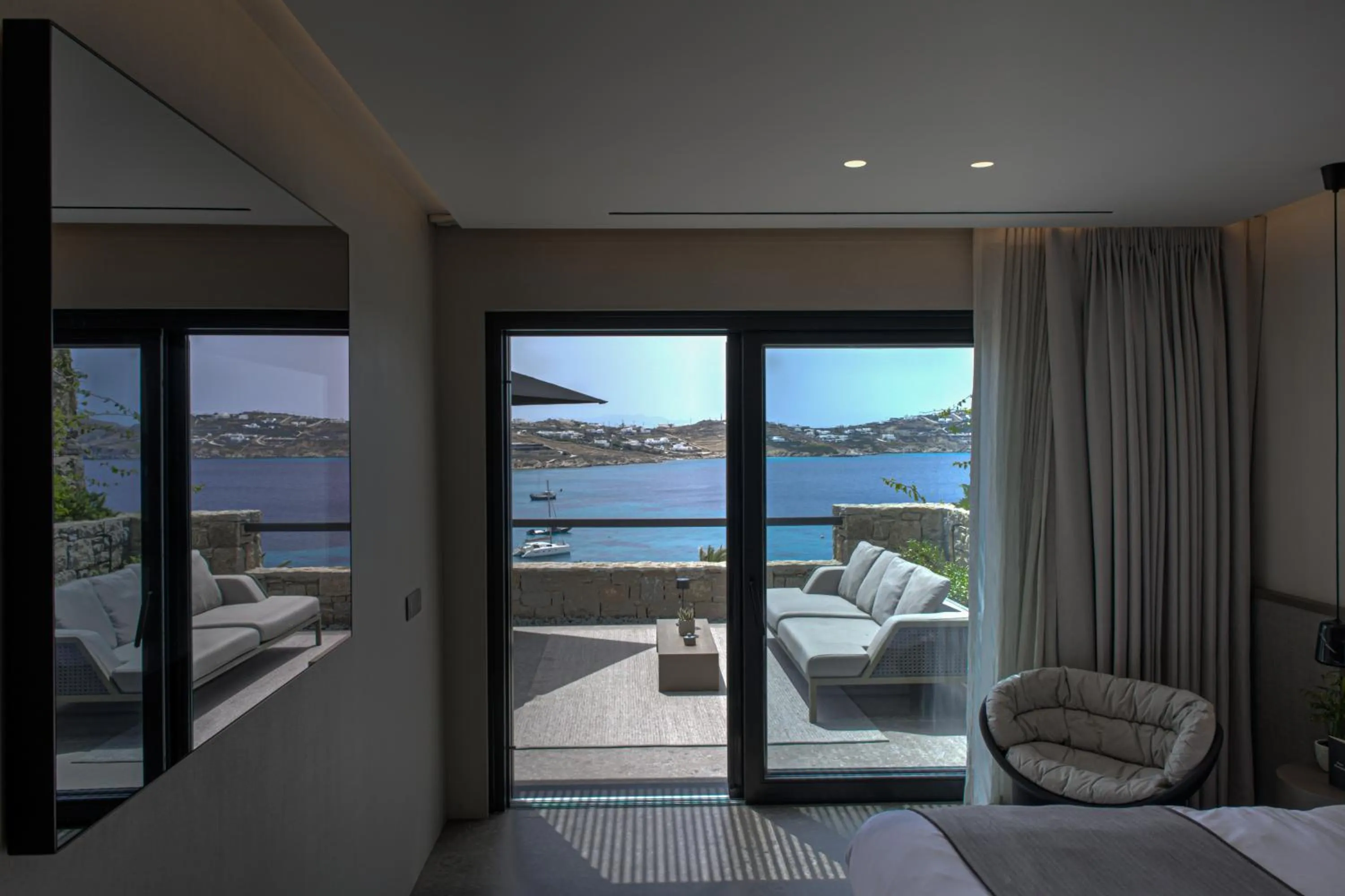 Balcony/Terrace in Noima Boutique Hotel Mykonos