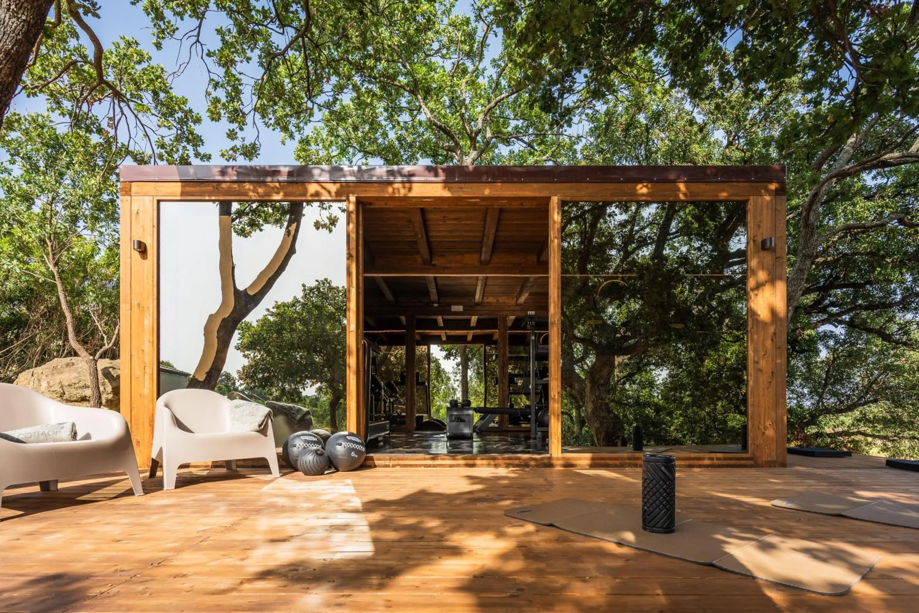 Fitness centre/facilities in Hang Loose Cottage Hotel & Resort 4 stelle Gizzeria Calabria