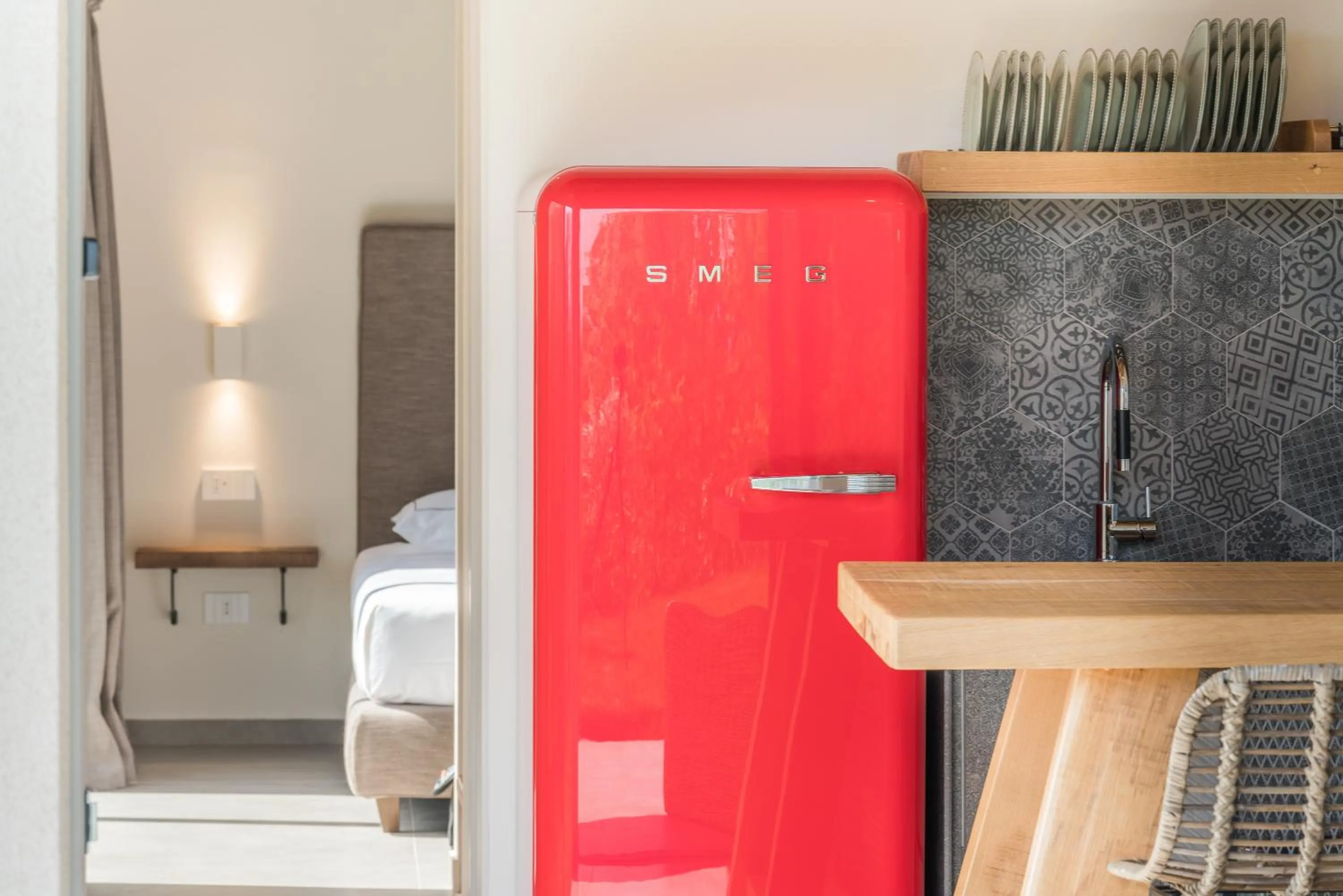 kitchen in Hang Loose Cottage Hotel & Resort 4 stelle Gizzeria Calabria