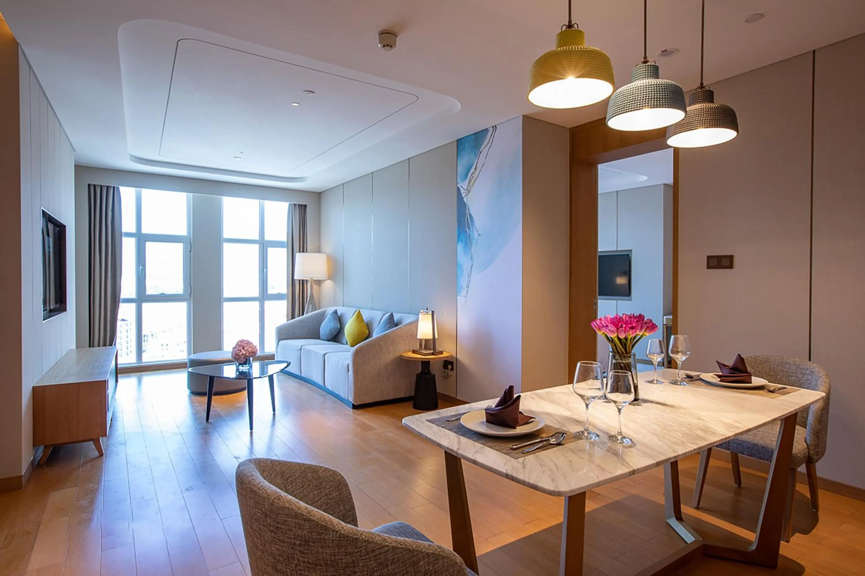 Living room in Holiday Inn Xining Datong, an IHG Hotel