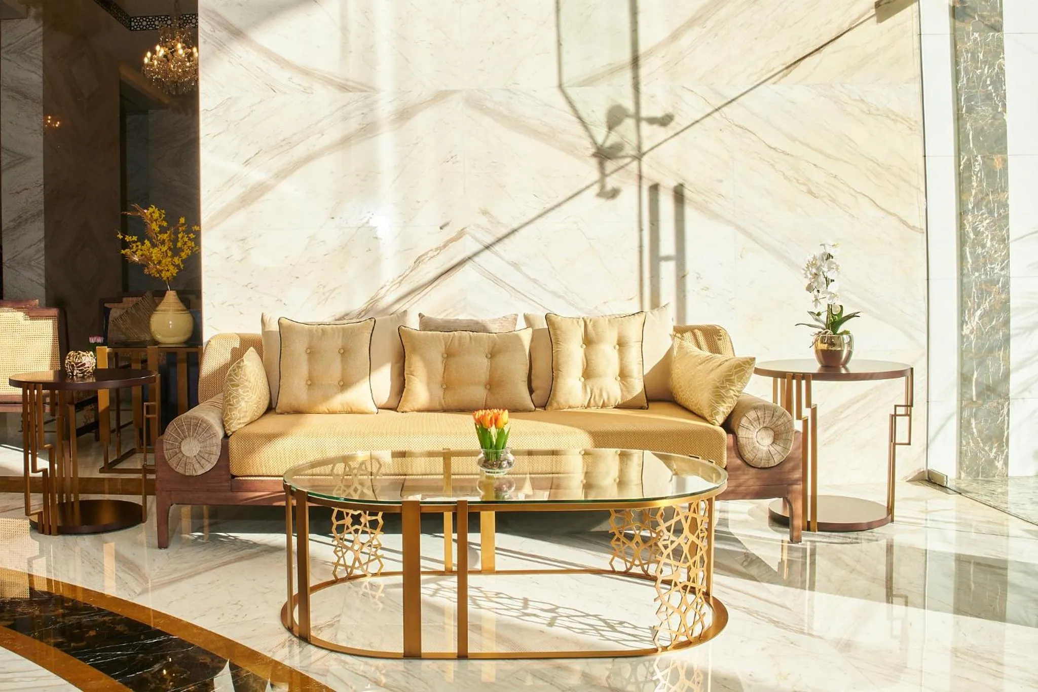 Seating area in Carlton Dubai Creek Hotel