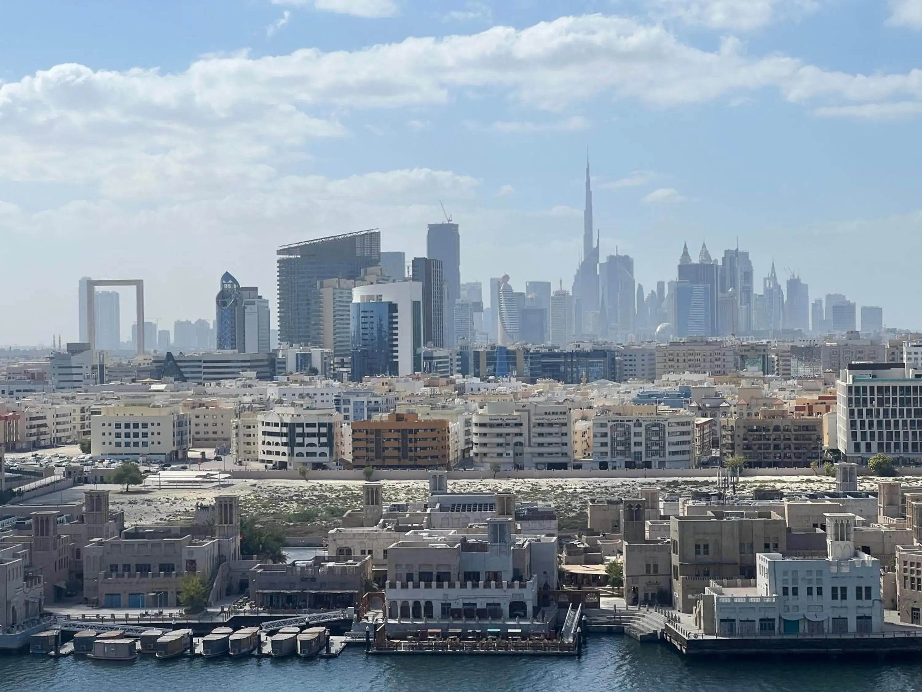 View (from property/room) in Carlton Dubai Creek Hotel View (from property/room) in Carlton Dubai Creek Hotel