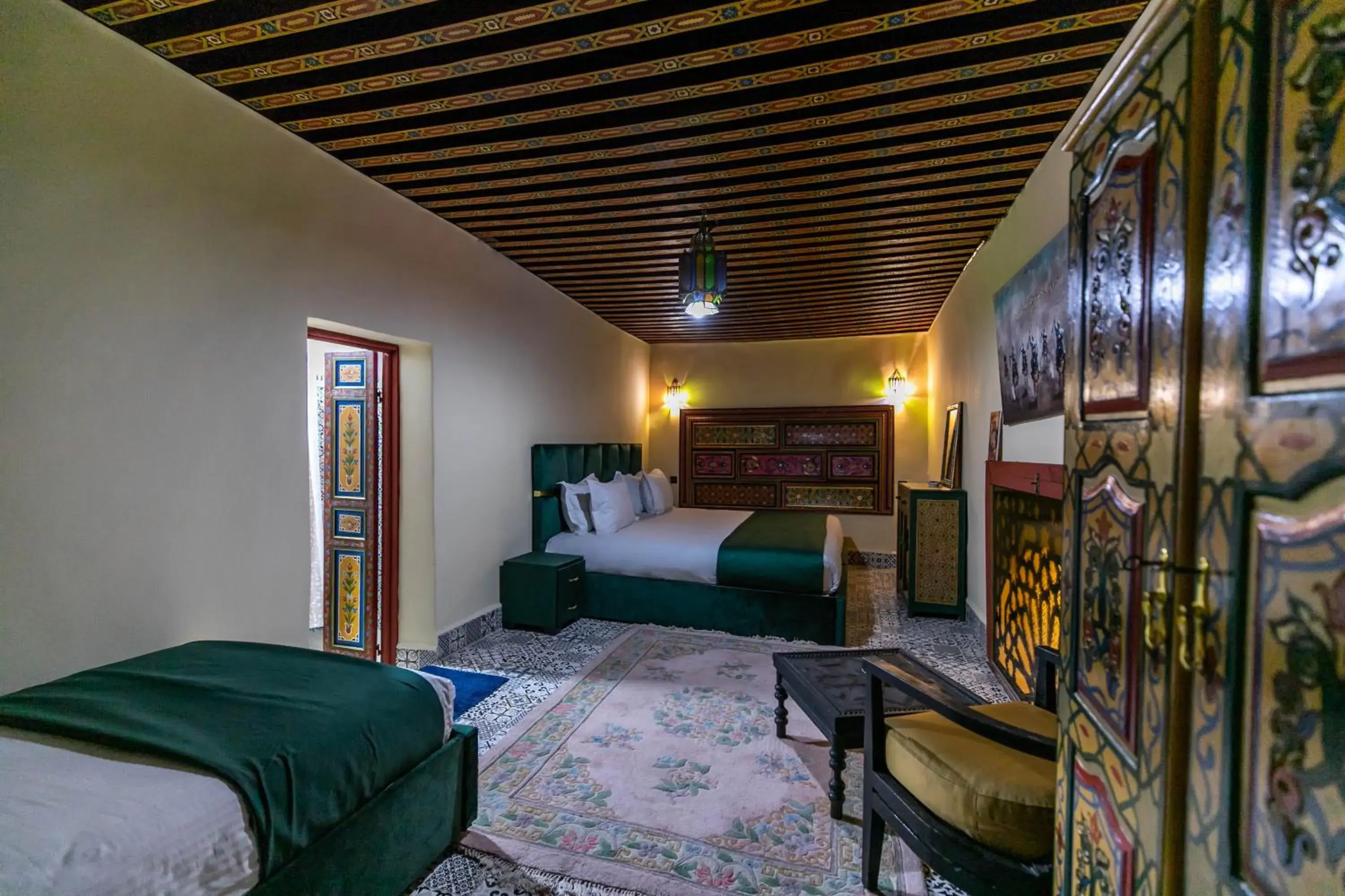 Deluxe Family Suite - single occupancy in Riad Hadia Fes - Prestige Stay Deluxe Family Suite - single occupancy in Riad Hadia Fes - Prestige Stay