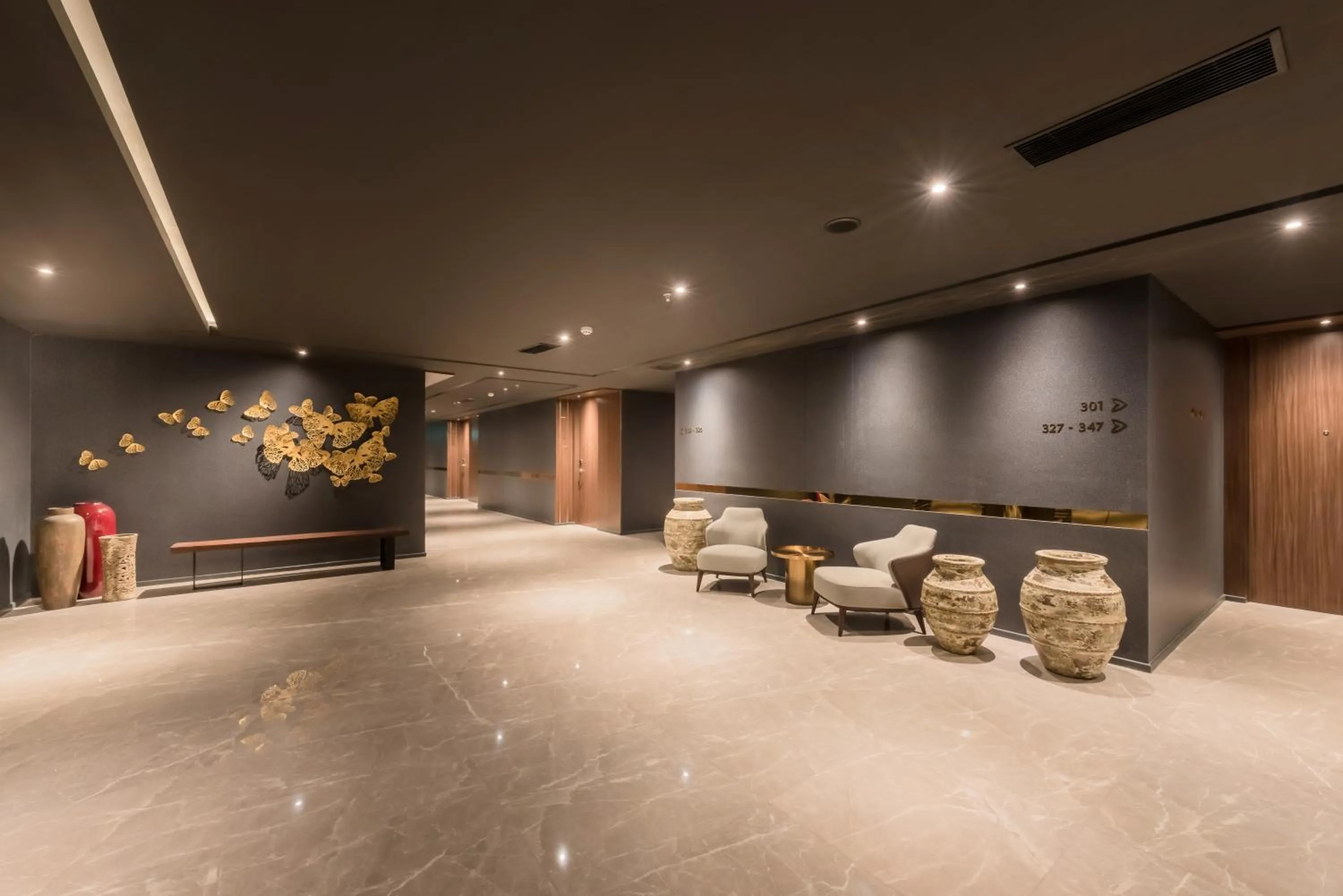 Seating area in Ashley Tanah Abang