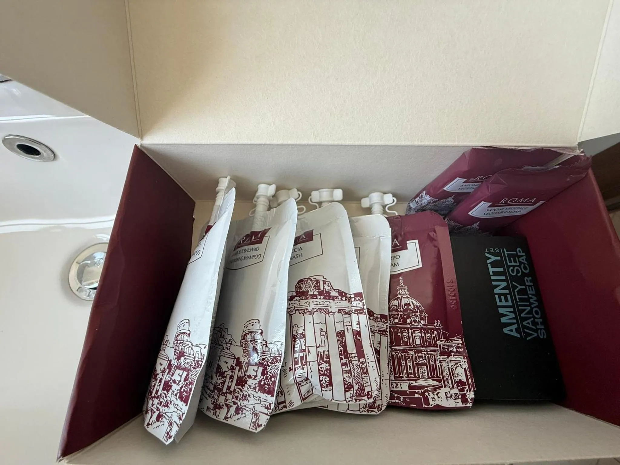 Bed in Hotel Ottaviano Augusto