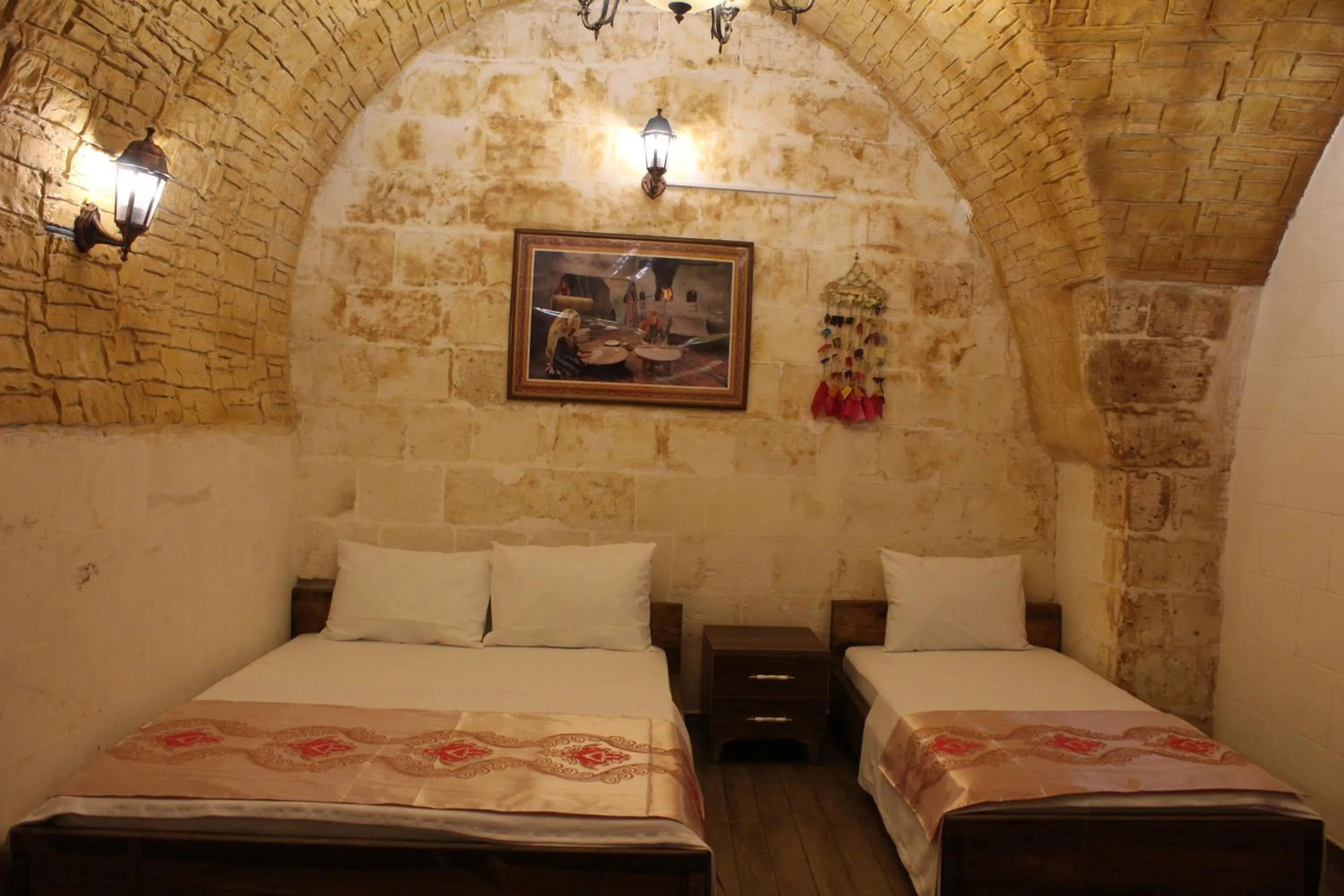 Bed in Grand Babil Otel