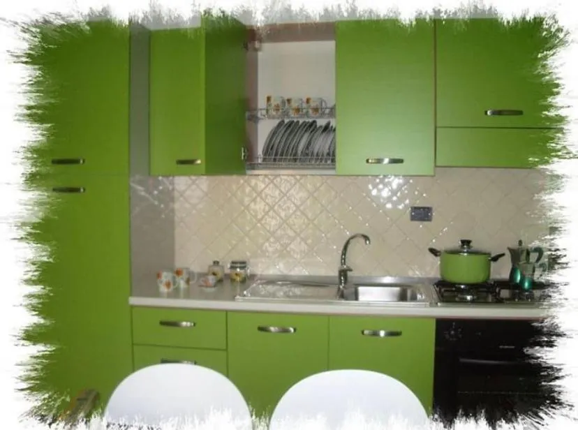 Kitchen or kitchenette in B&B del centro storico ***