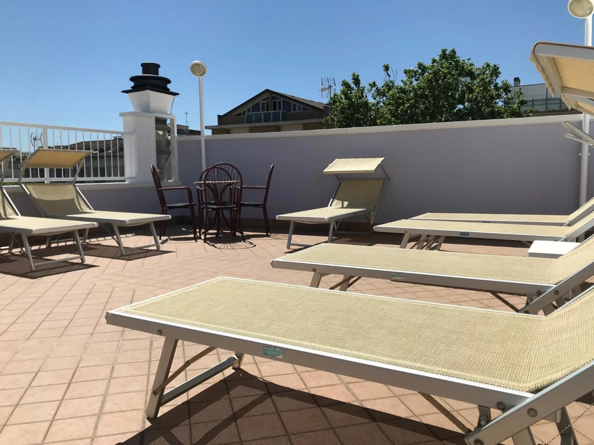 sunbed in Hotel Mirabella