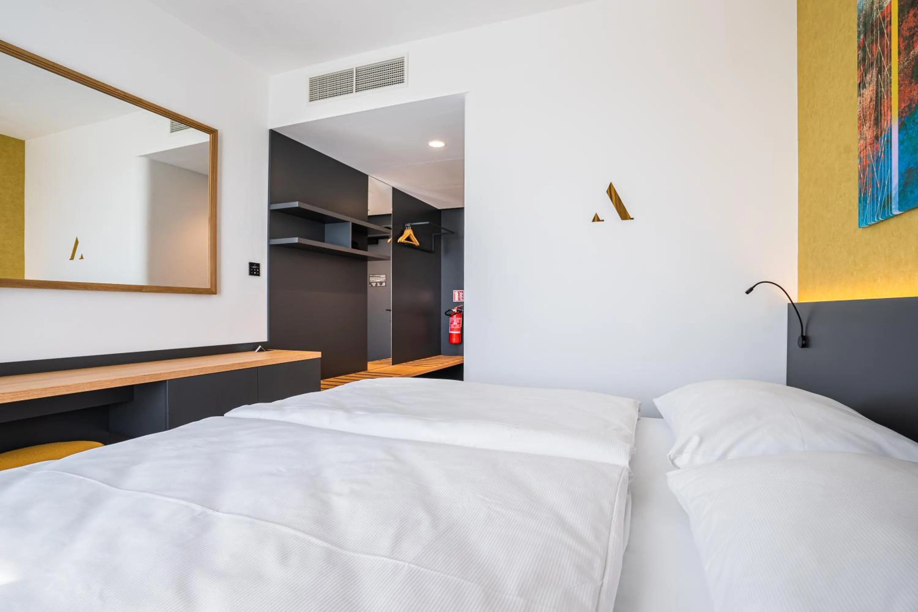 Bed in EA Congress Hotel Aldis