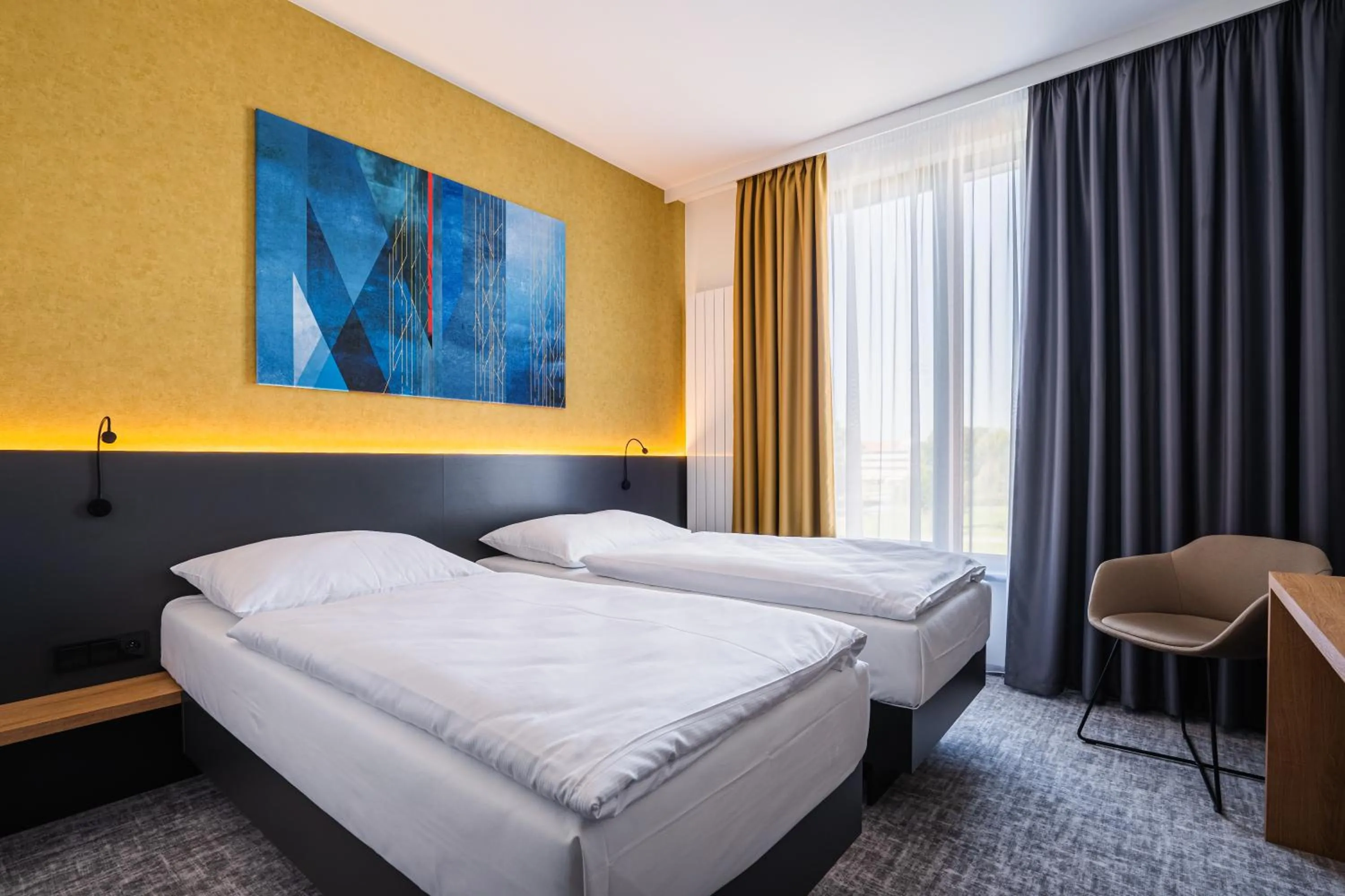 Bed in EA Congress Hotel Aldis