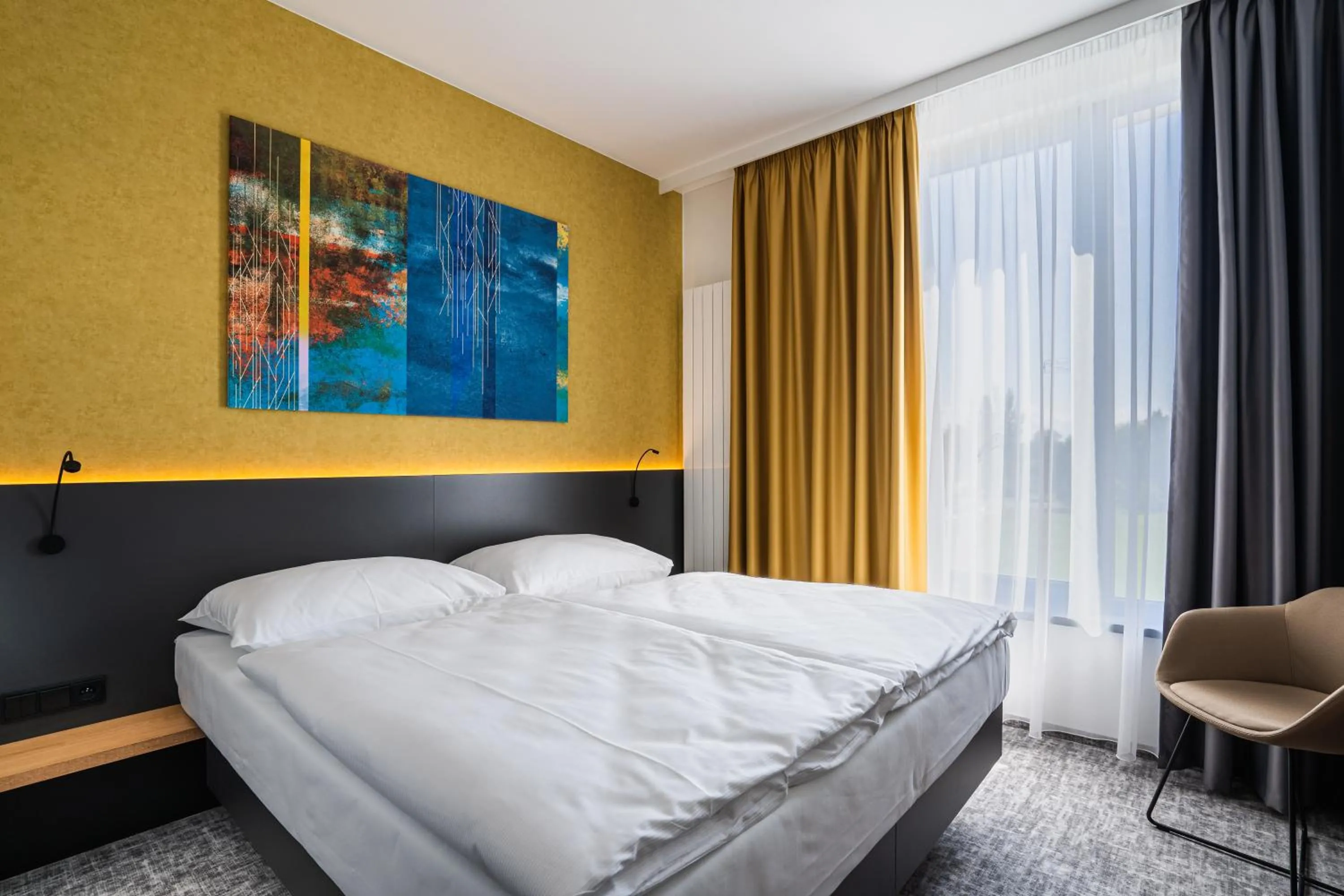 Bed in EA Congress Hotel Aldis