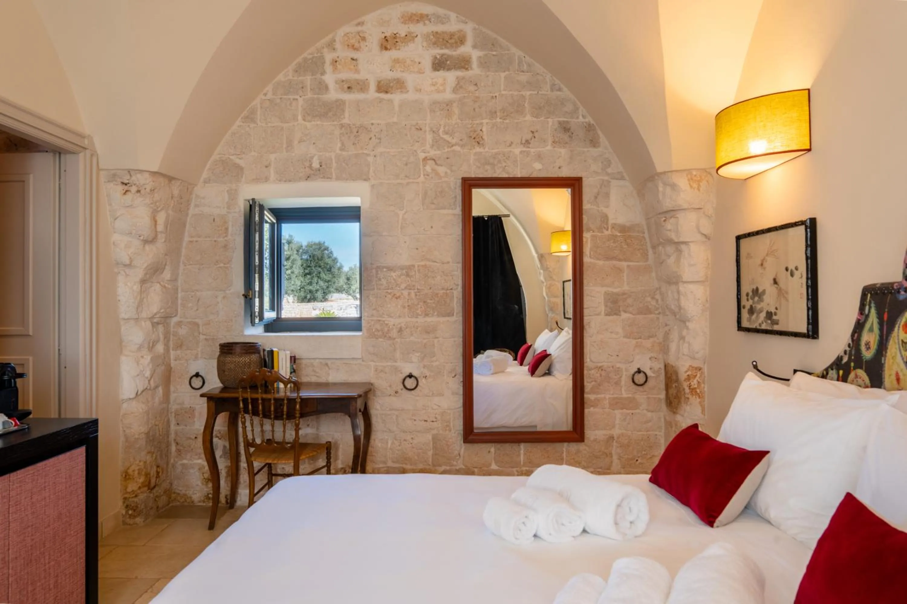 Bedroom, Bed in Masseria Santo Scalone