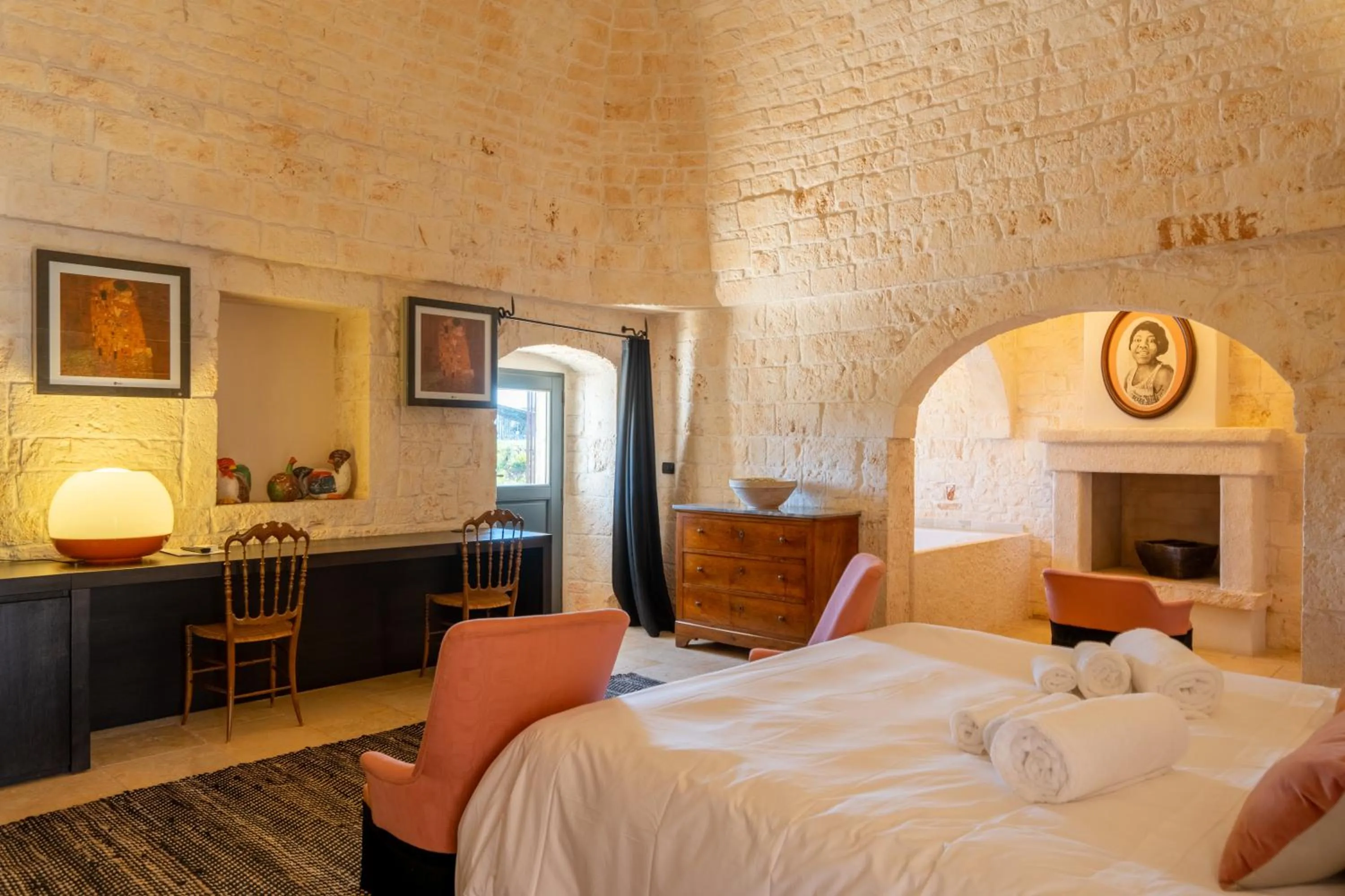Bedroom, Bed in Masseria Santo Scalone
