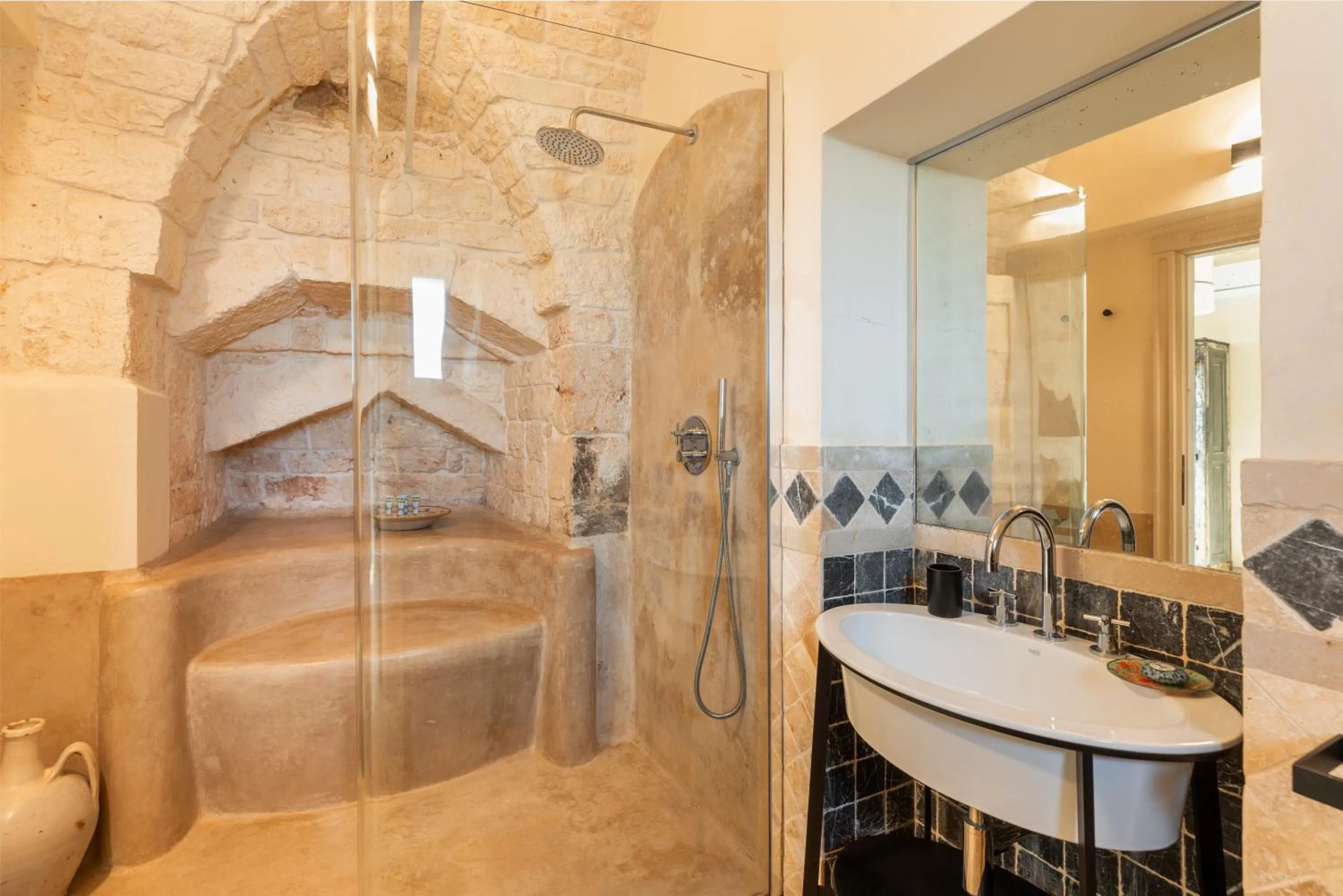 Bathroom in Masseria Santo Scalone