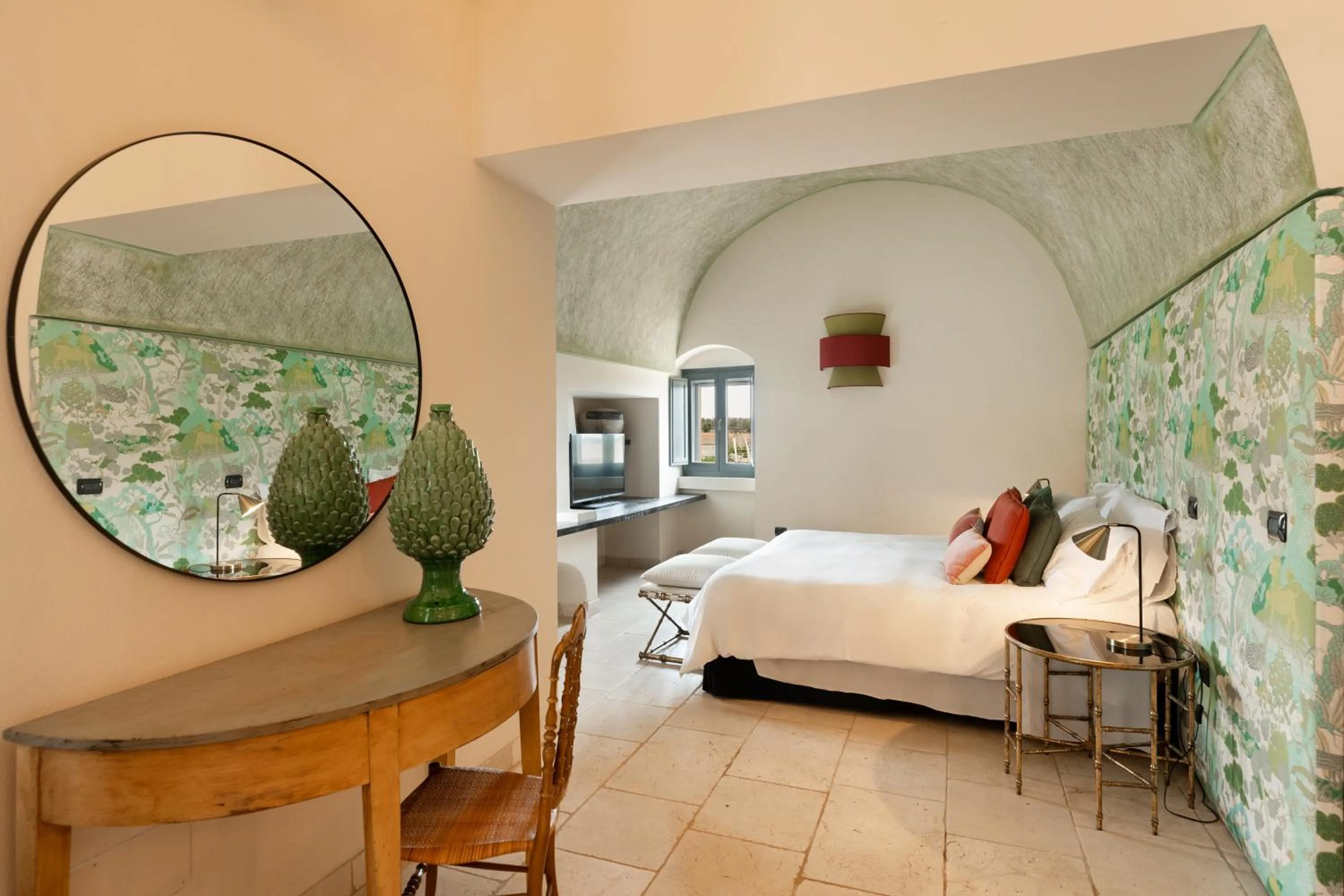 Bedroom, Bed in Masseria Santo Scalone
