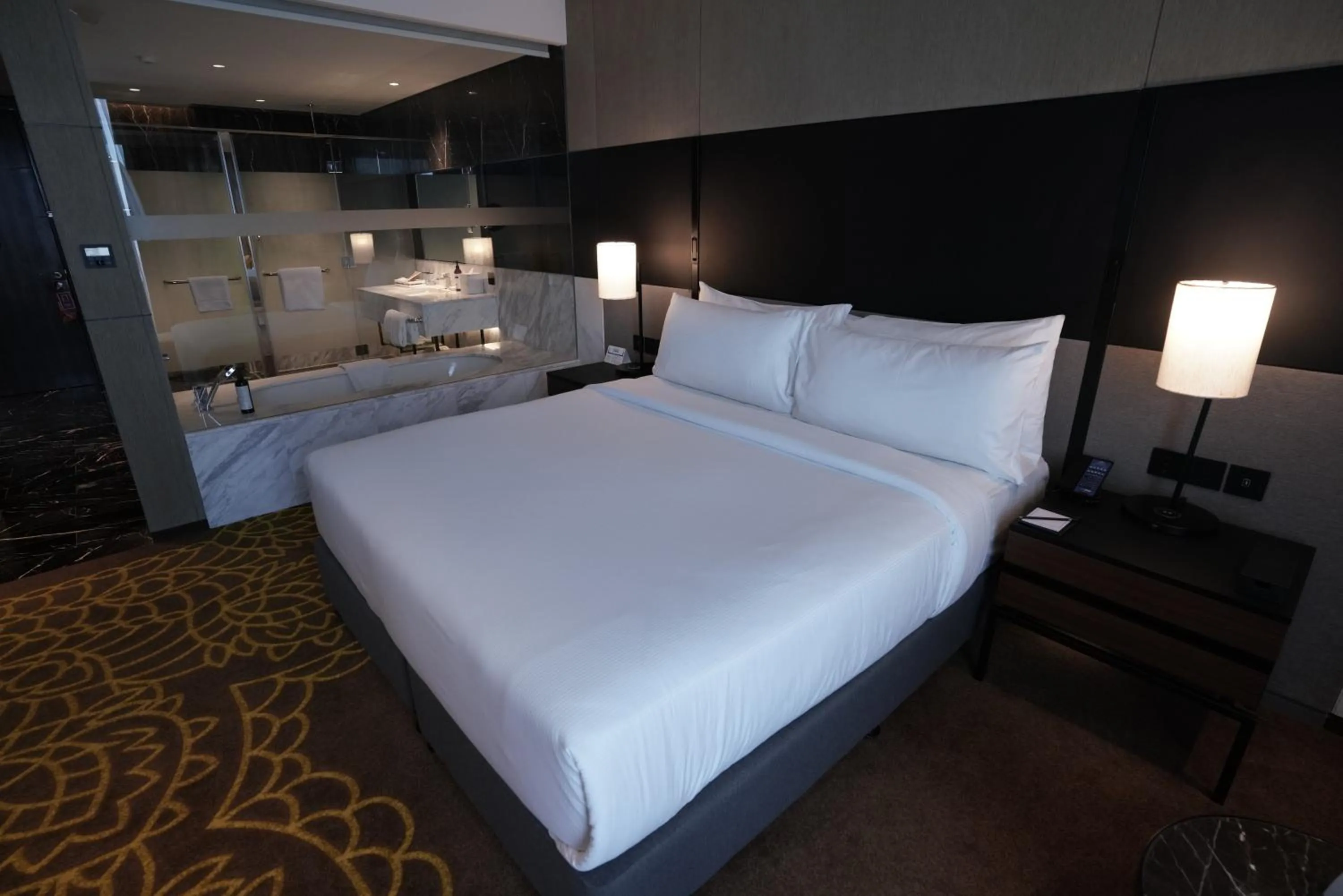 Photo of the whole room, Bed in Hilton Bengaluru Embassy Manyata Business Park