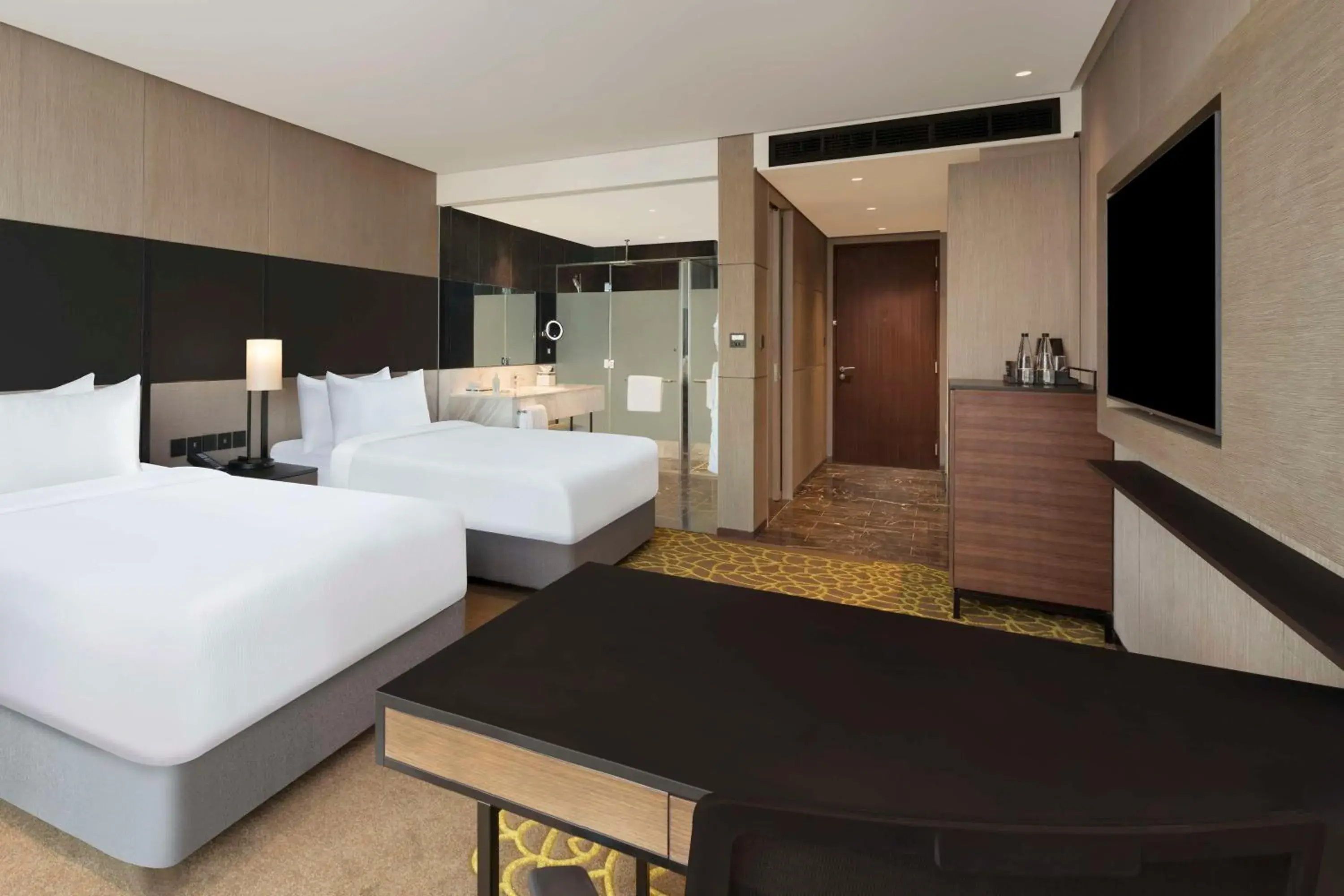 Deluxe Twin Room in Hilton Bengaluru Embassy Manyata Business Park Deluxe Twin Room in Hilton Bengaluru Embassy Manyata Business Park