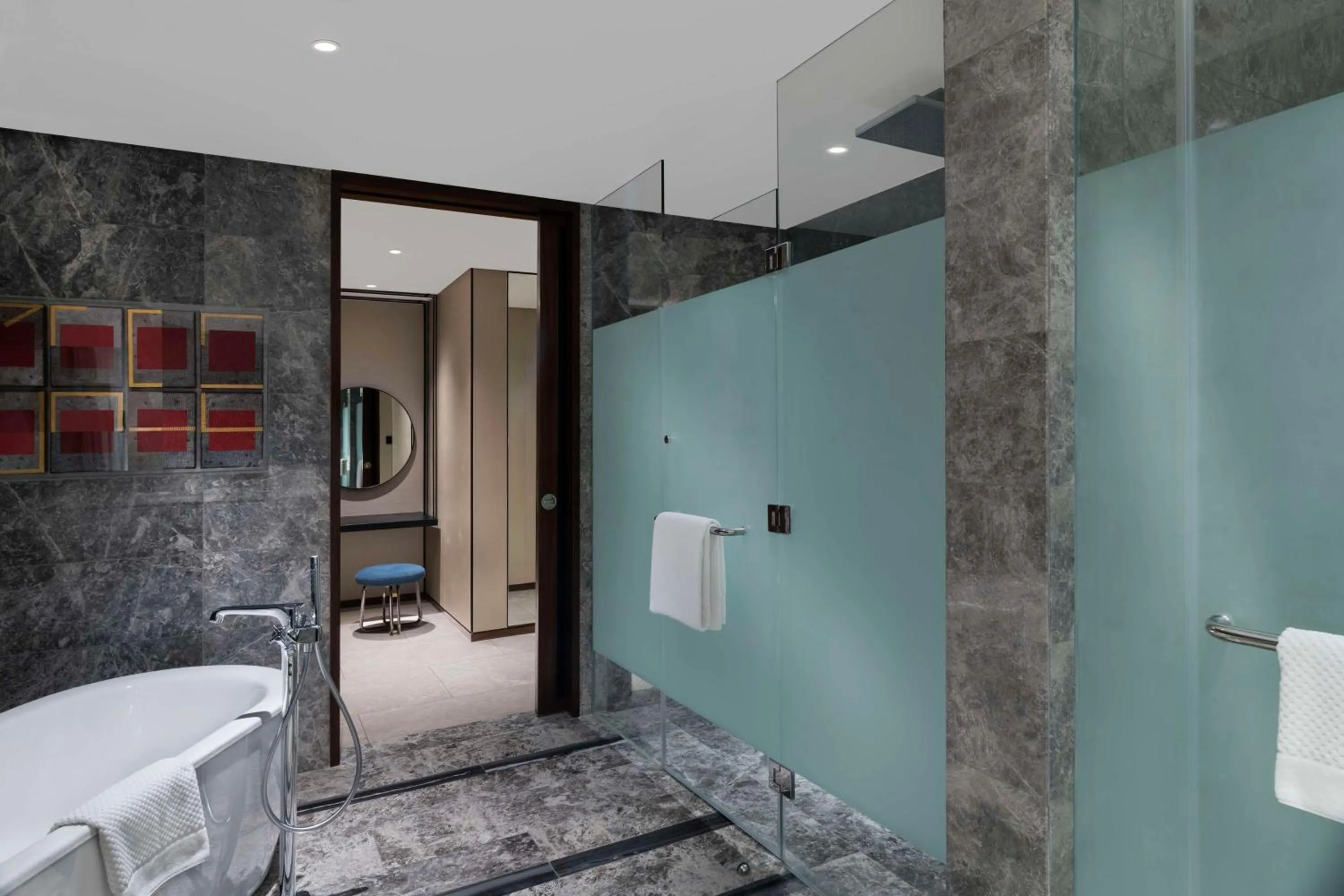 Bathroom in Hilton Bengaluru Embassy Manyata Business Park