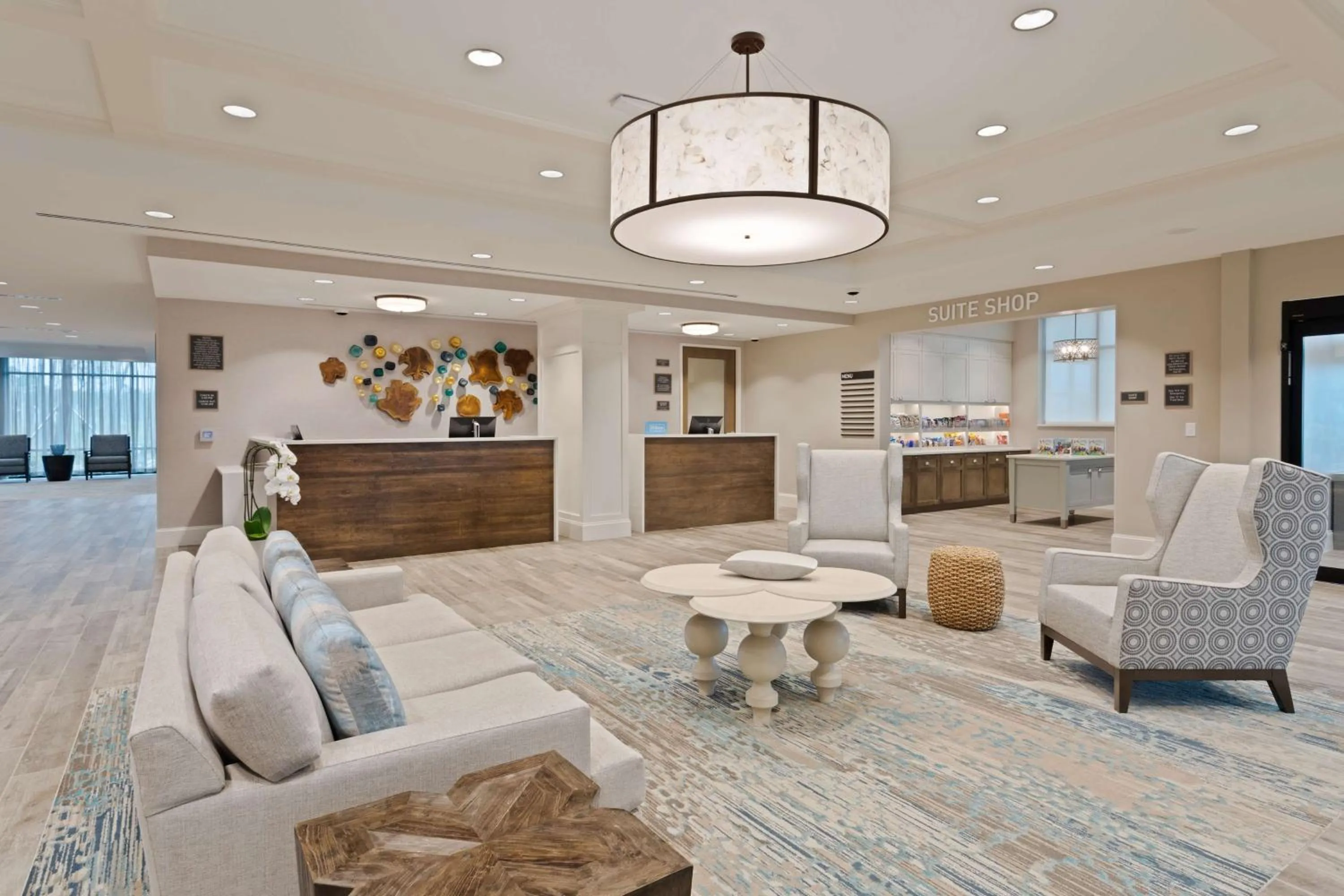 Lobby or reception in Homewood Suites By Hilton Panama City Beach, Fl