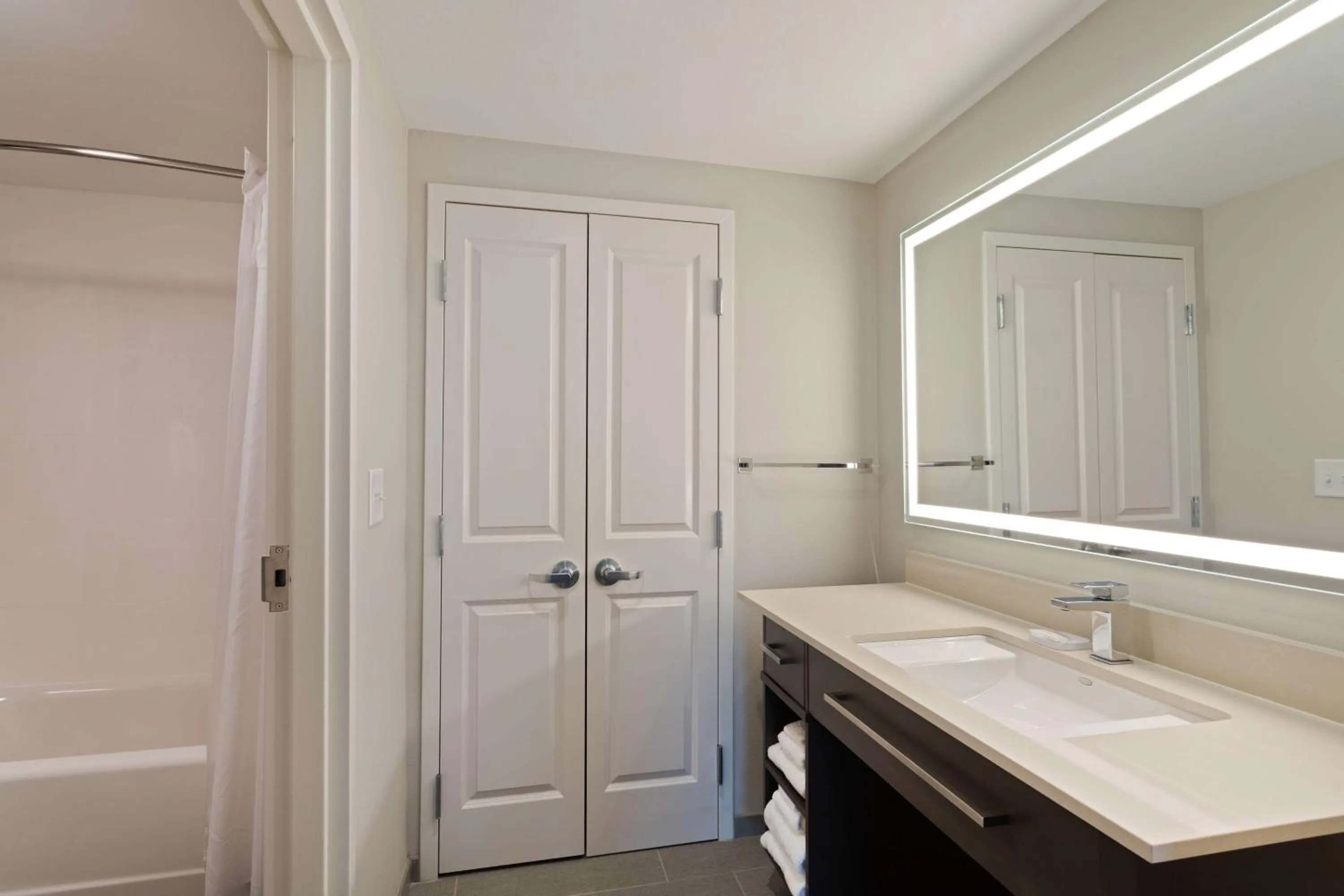 Bathroom in Homewood Suites By Hilton Panama City Beach, Fl