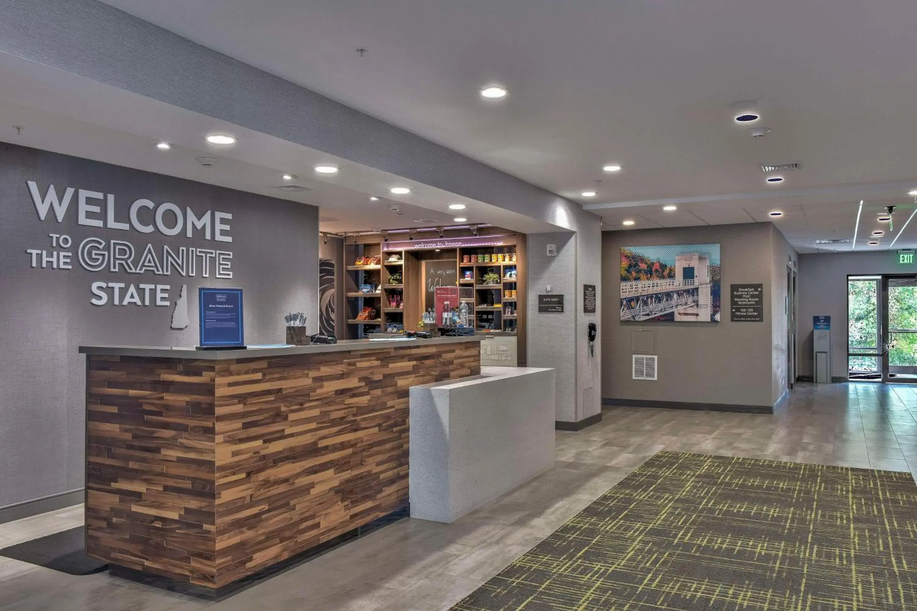 Lobby or reception in Hampton Inn & Suites Keene Lobby or reception in Hampton Inn & Suites Keene