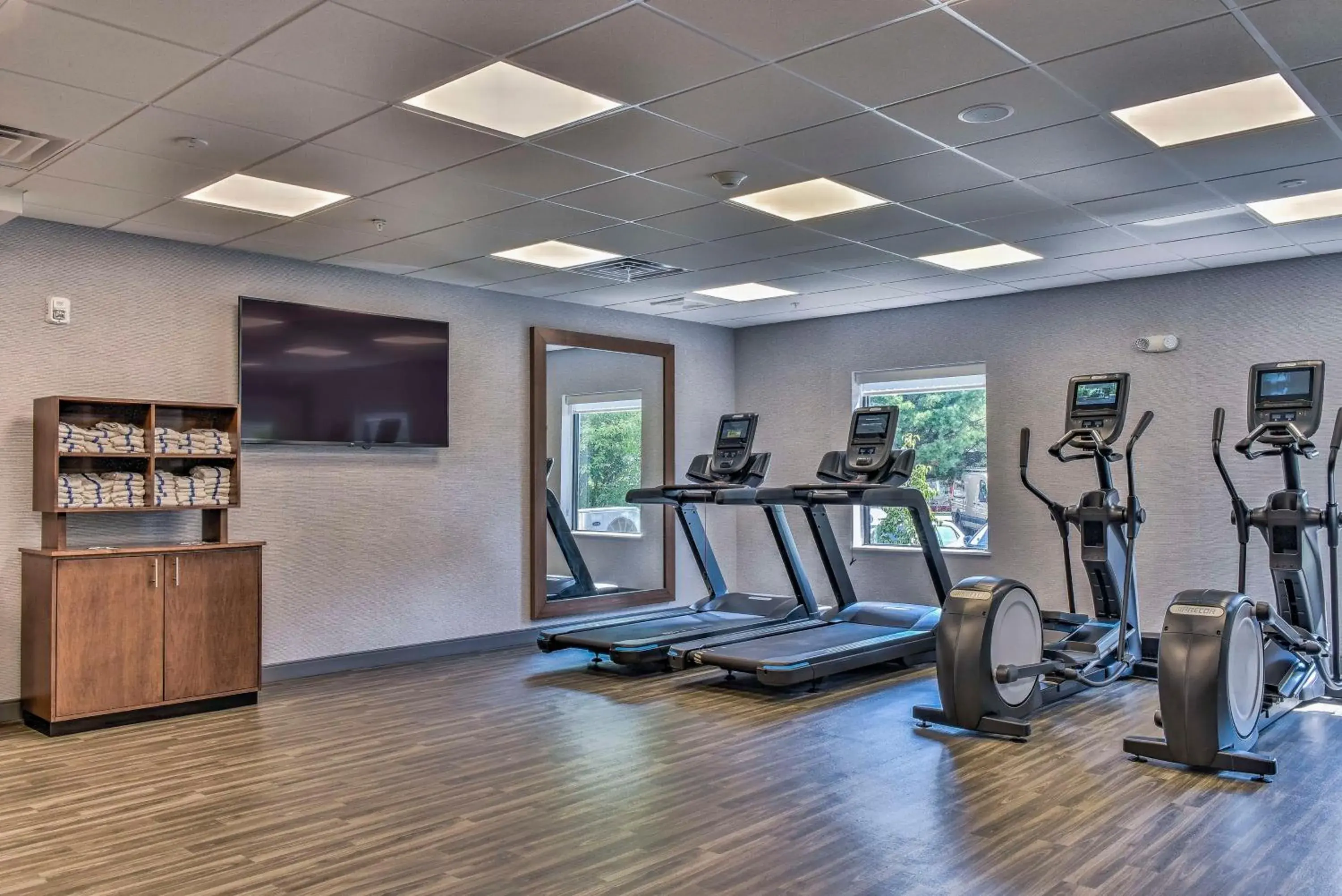 Fitness centre/facilities in Hampton Inn & Suites Keene Fitness centre/facilities in Hampton Inn & Suites Keene