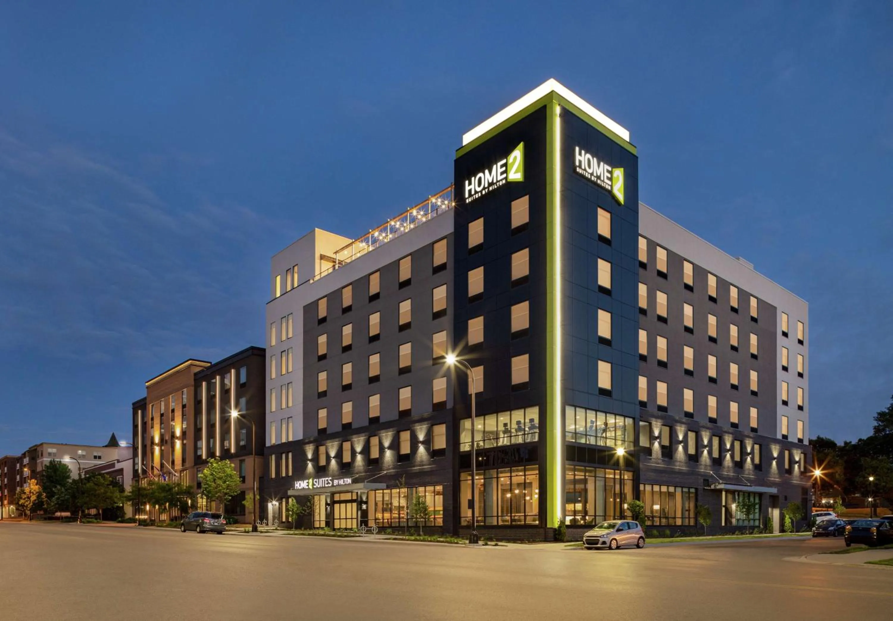 Property building in Home2 Suites By Hilton Minneapolis University Area