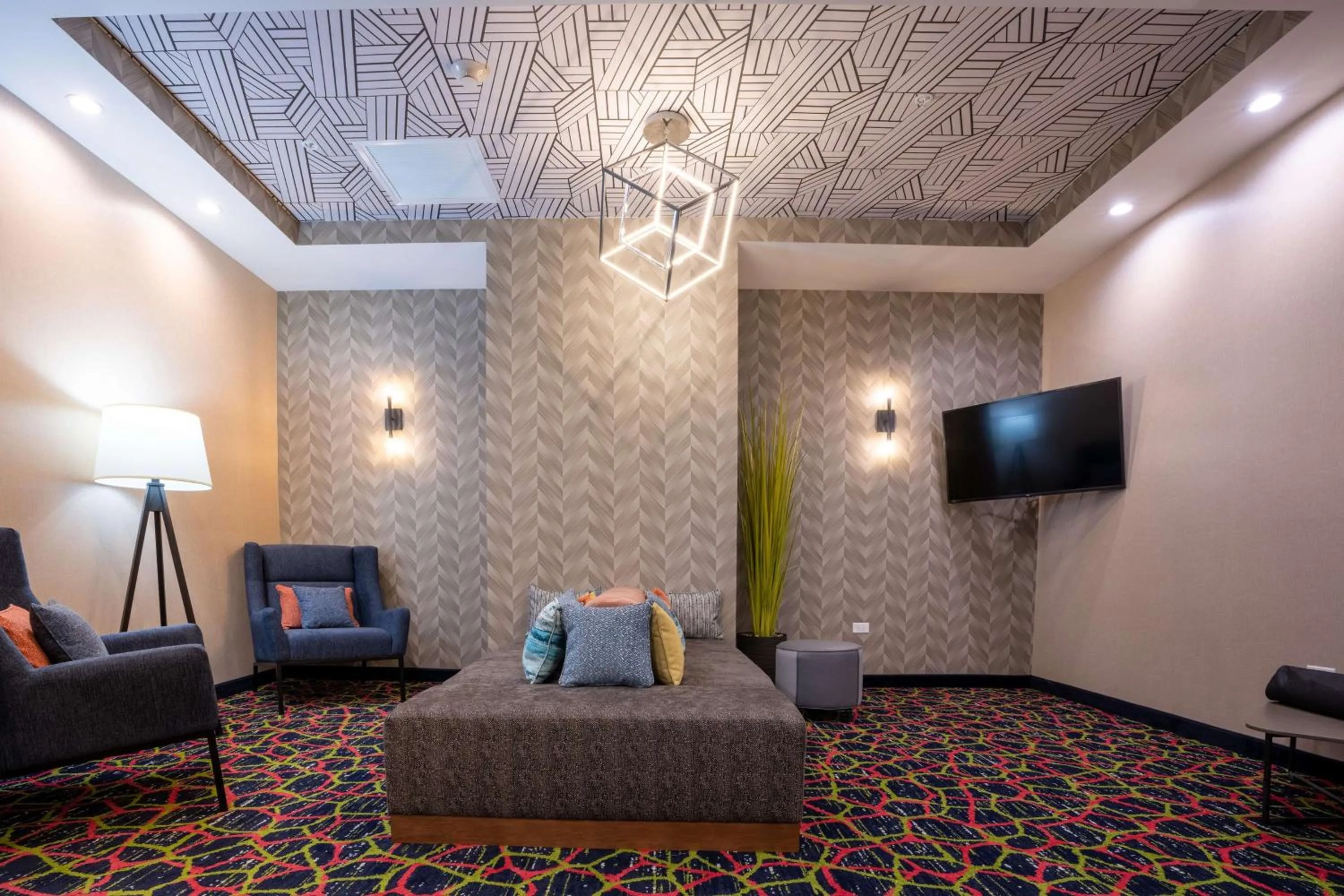 Meeting/conference room in Hampton Inn By Hilton Huntley Chicago