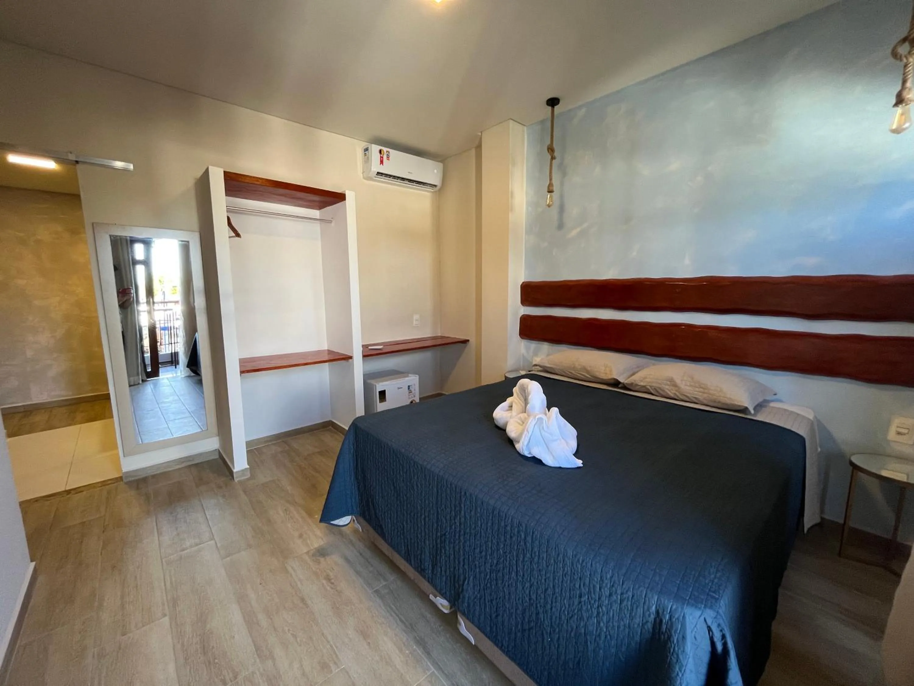 Bed in Pousada Sete Mares