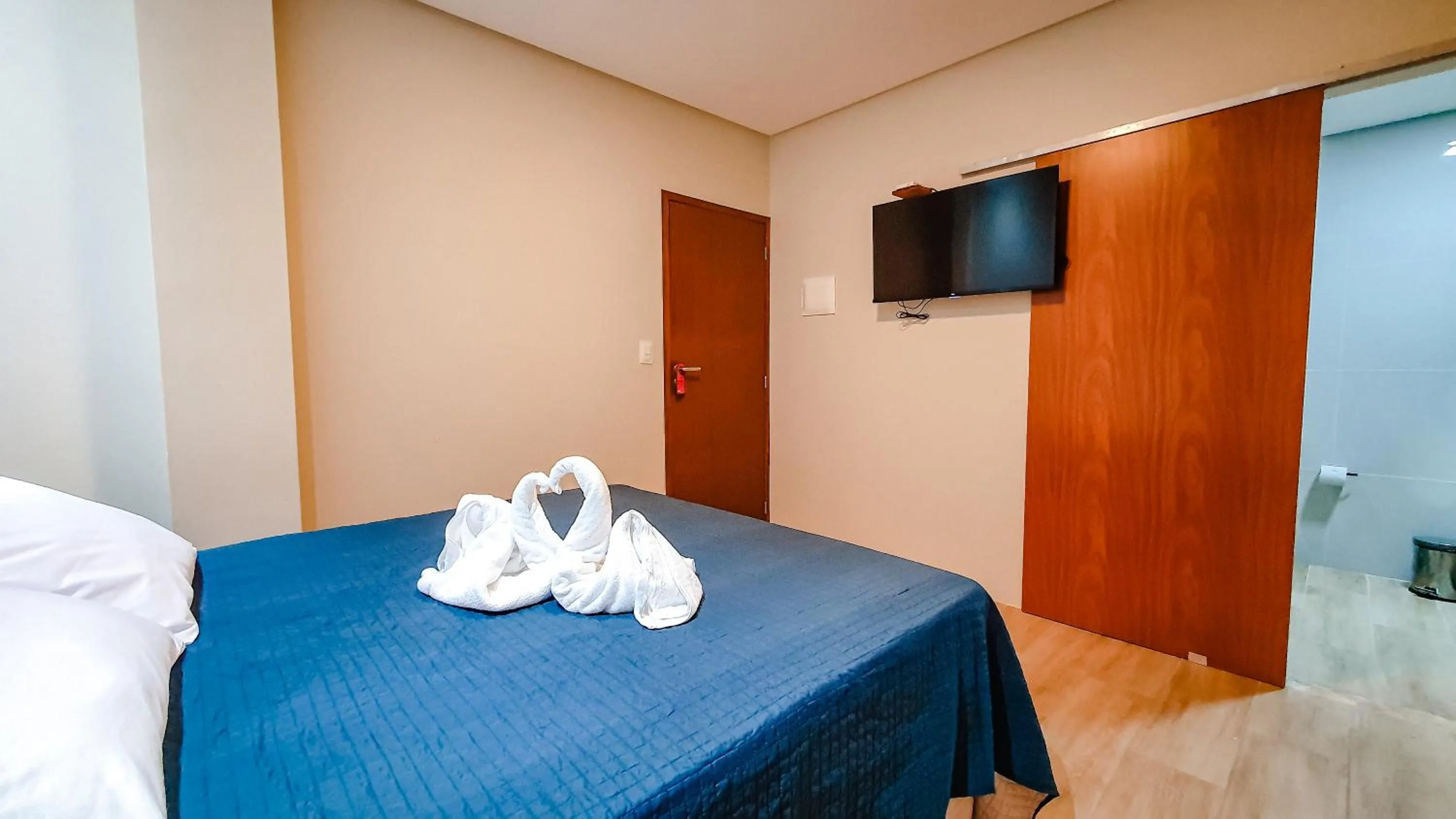 Bed in Pousada Sete Mares