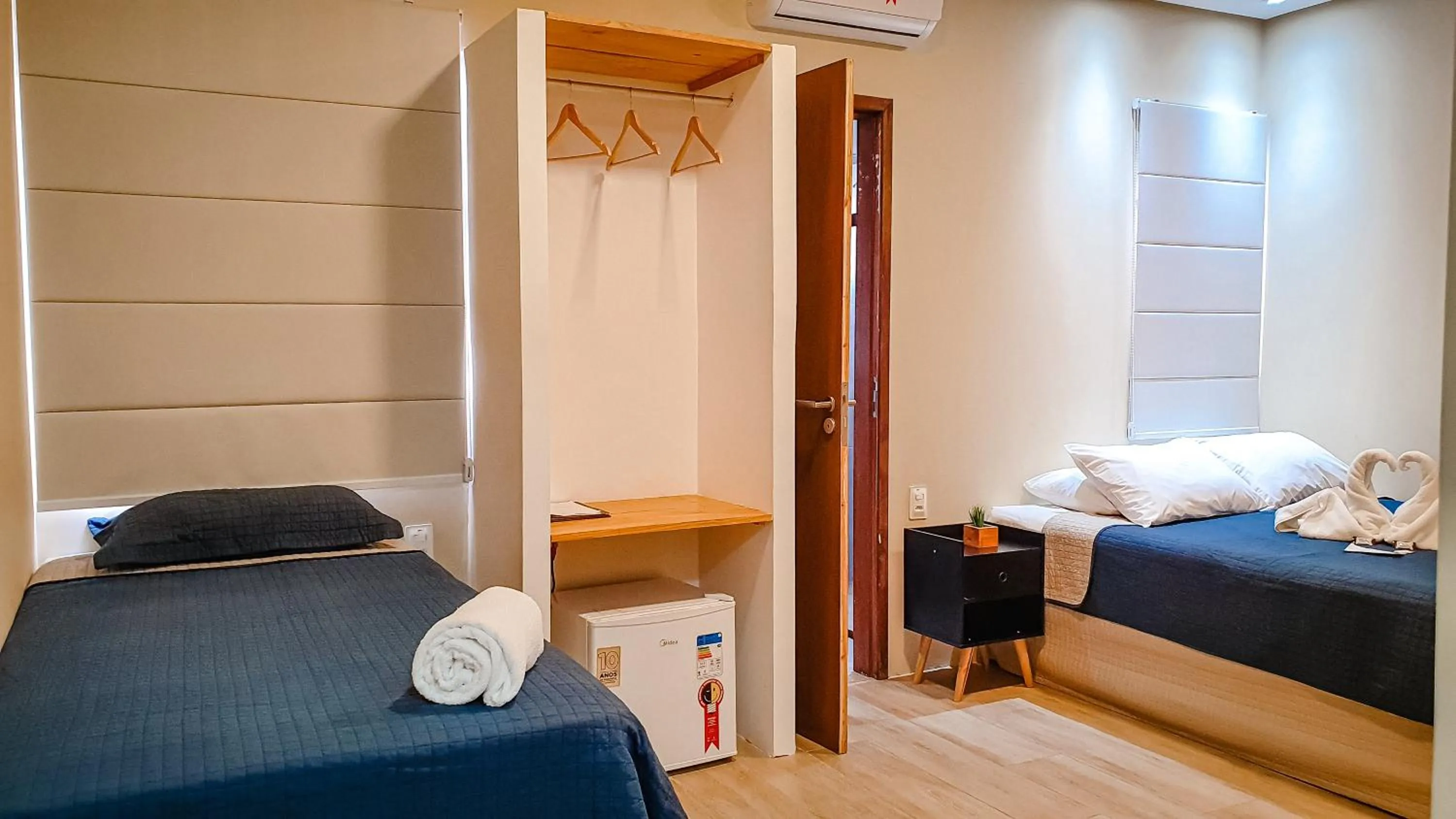 Bed in Pousada Sete Mares